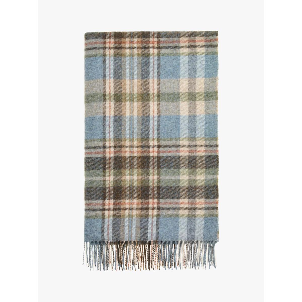 Bronte by Moon Glencoe Shetland Wool Throw, Multi – image 3