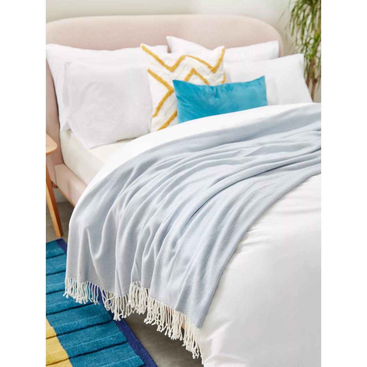 ANYDAY John Lewis & Partners Herringbone Throw – image 2