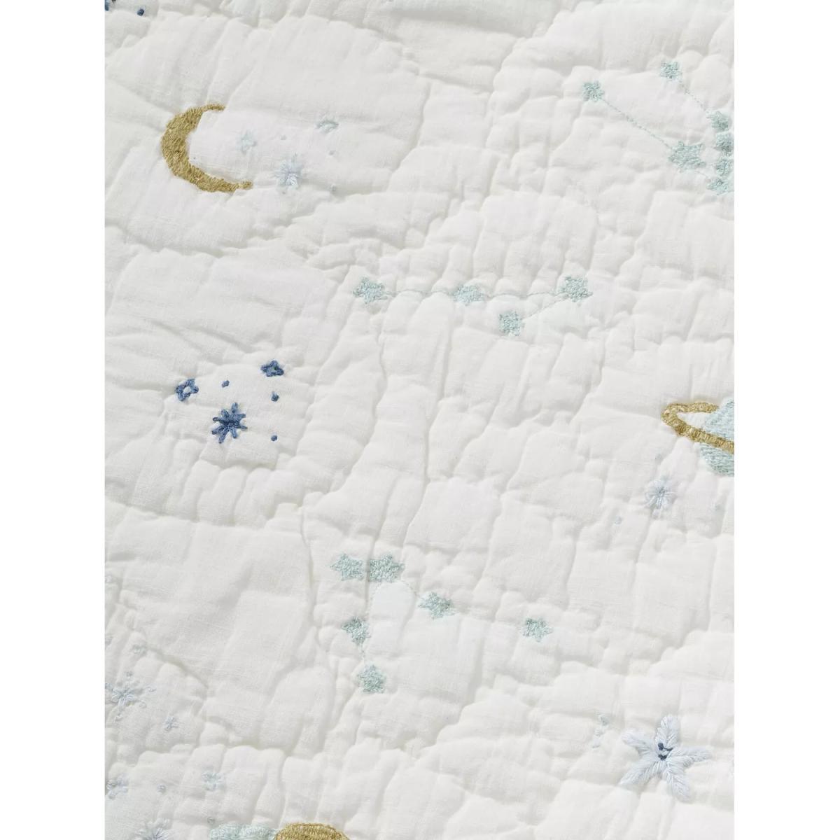 Pottery Barn Kids Tiny Stargazer Toddler Quilted Bedspread, 91x 127cm, Multi – image 2