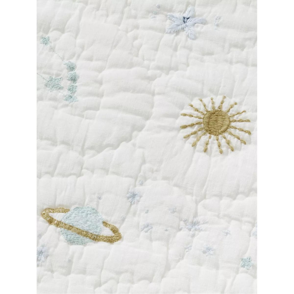 Pottery Barn Kids Tiny Stargazer Toddler Quilted Bedspread, 91x 127cm, Multi – image 3