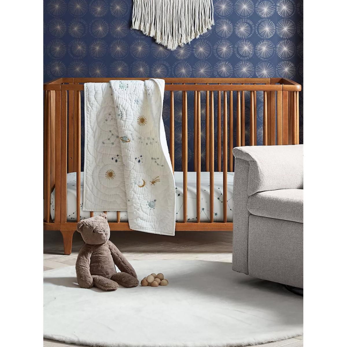 Pottery Barn Kids Tiny Stargazer Toddler Quilted Bedspread, 91x 127cm, Multi – image 5