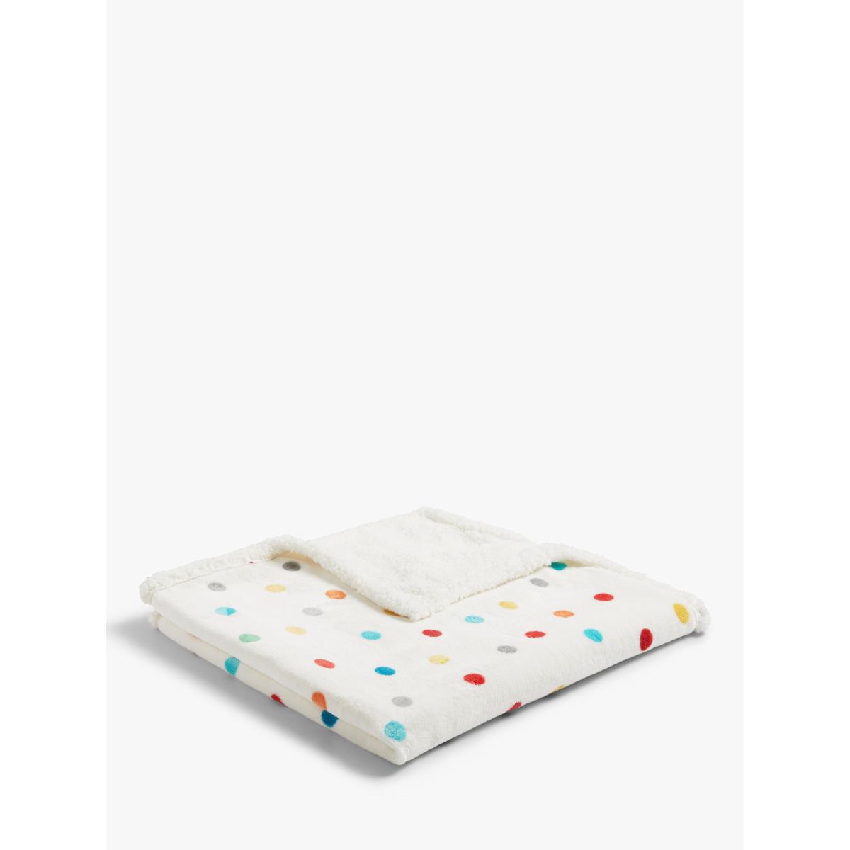 Harlequin Life's a Circus Bon Bon Sherpa Fleece Throw, Multi – image 5