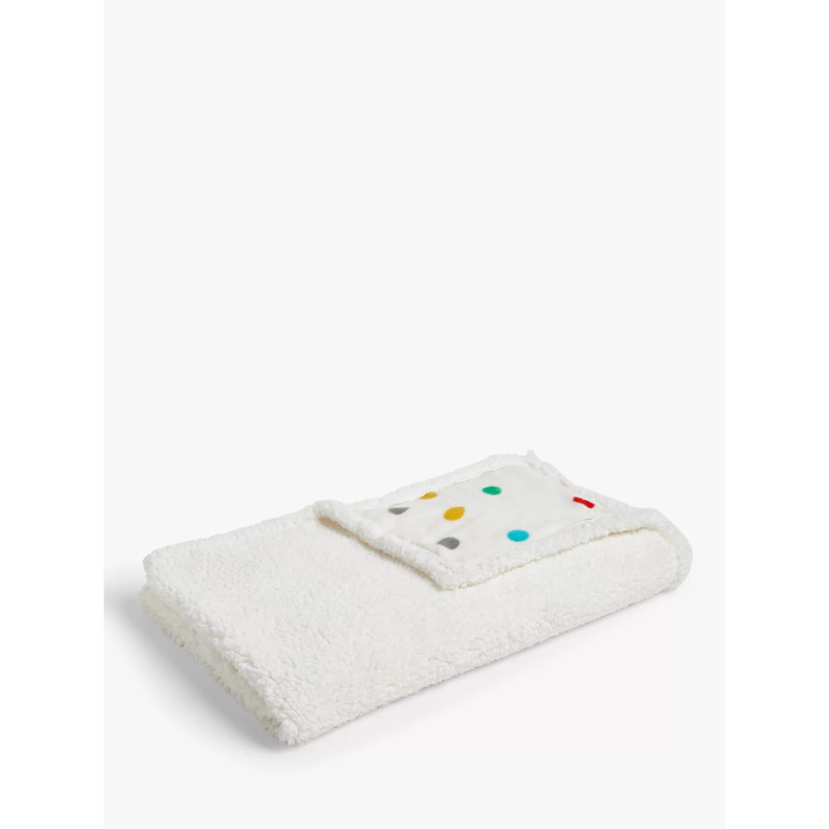 Harlequin Life's a Circus Bon Bon Sherpa Fleece Throw, Multi – image 6