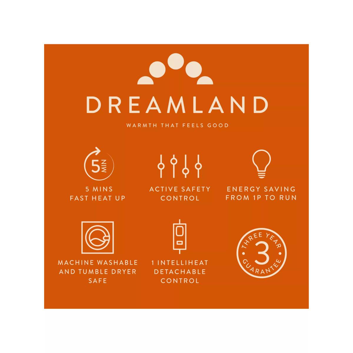 Dreamland Revive Me Back Heat Pad, Grey – image 5