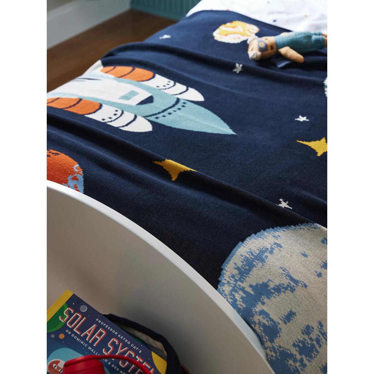 little home at John Lewis Outer Space Throw – image 3
