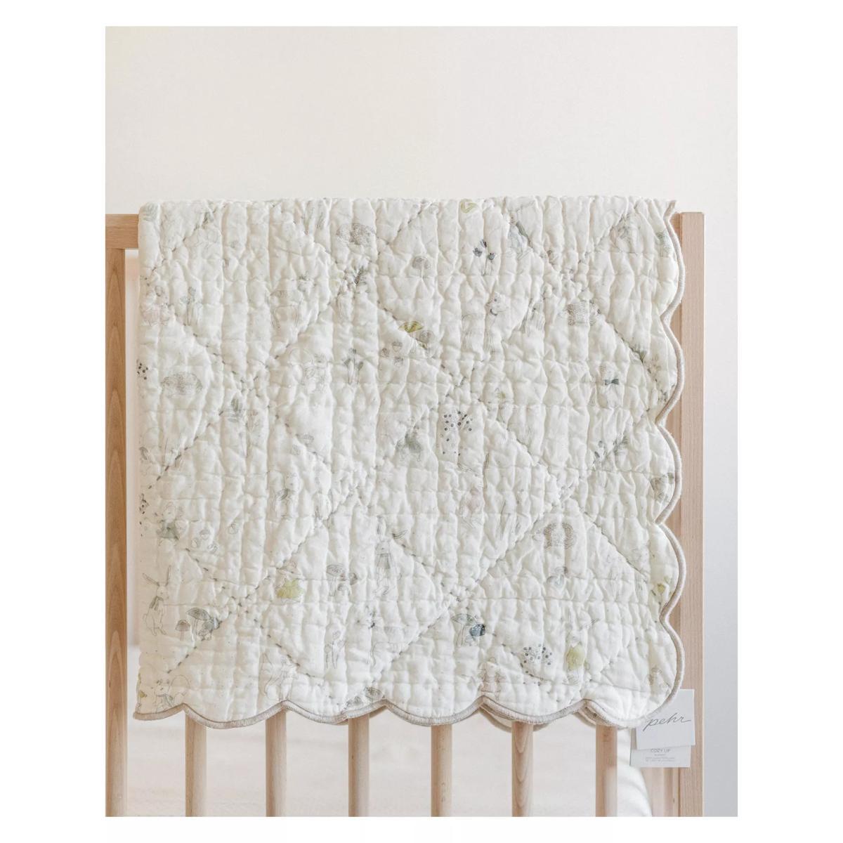Pehr Baby Magical Forest Quilted Cotton Blanket – image 2