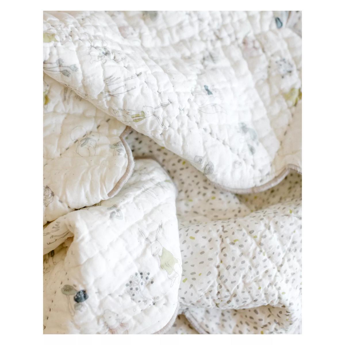 Pehr Baby Magical Forest Quilted Cotton Blanket – image 3