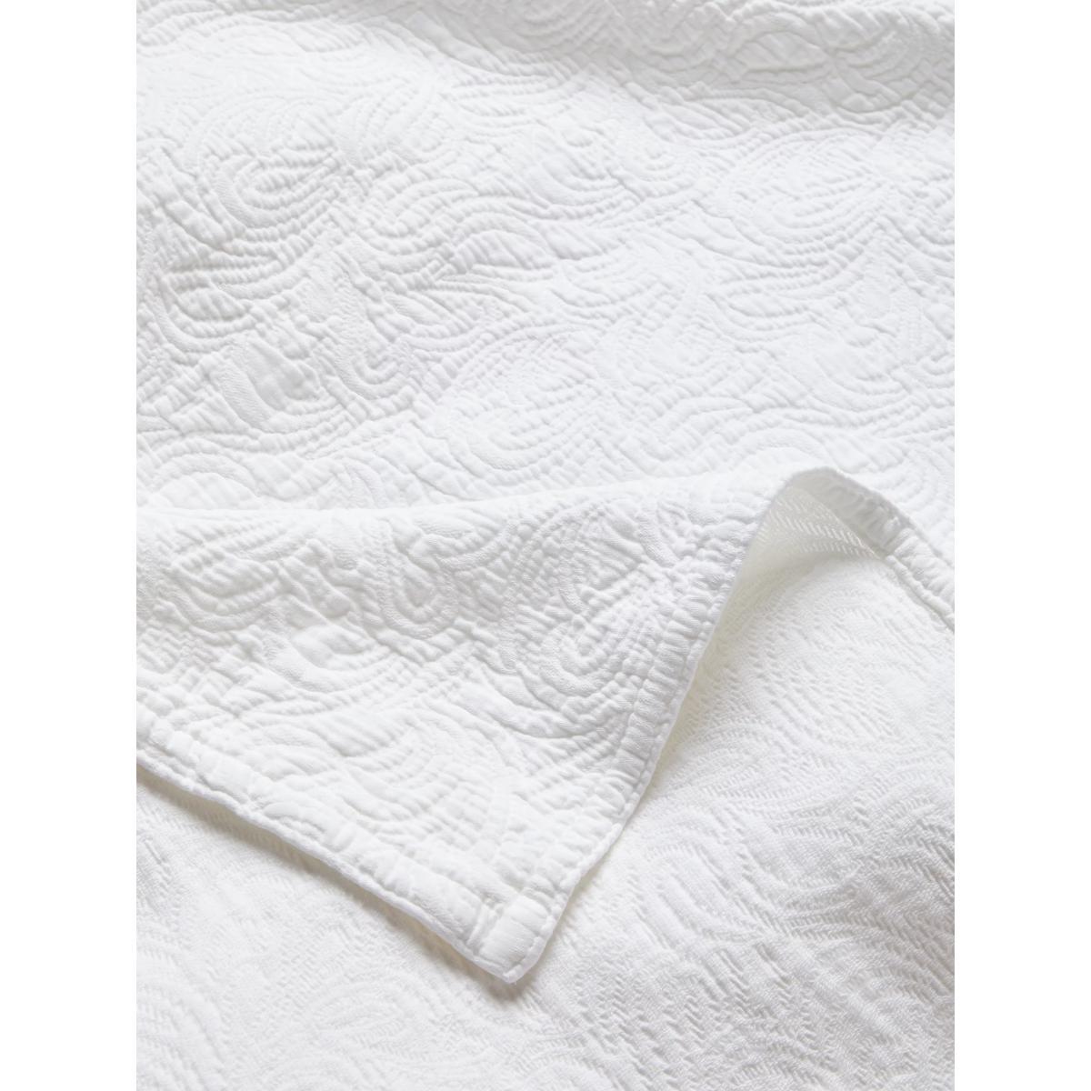 John Lewis & Partners Matelasse Bedspread, White – image 2