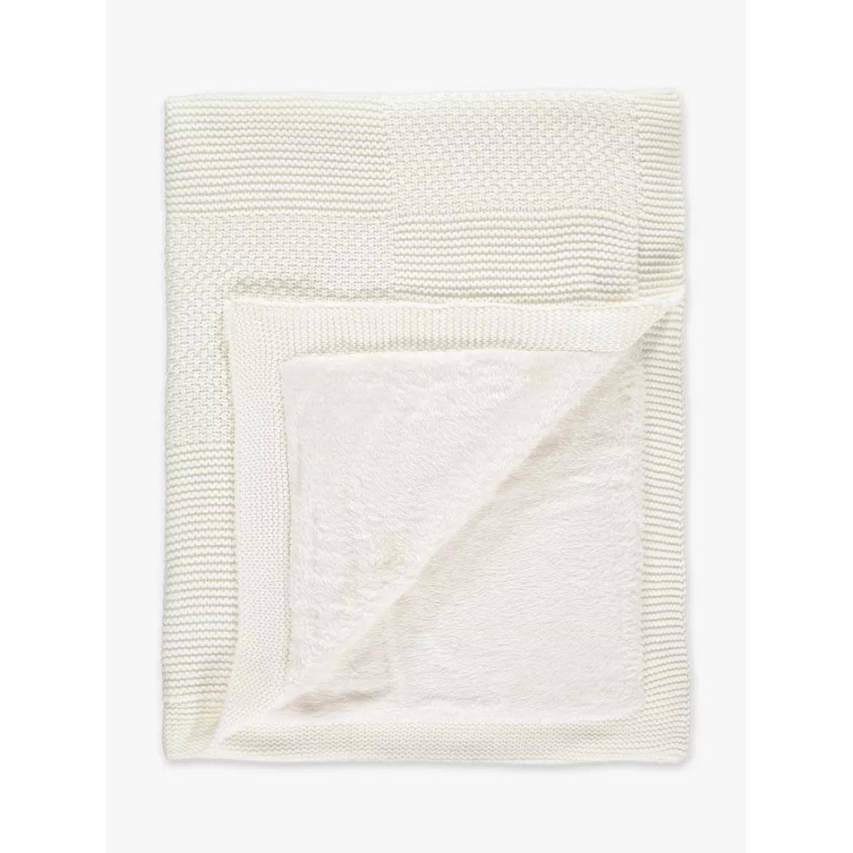 The Little Tailor Plush Knit Blanket – image 4