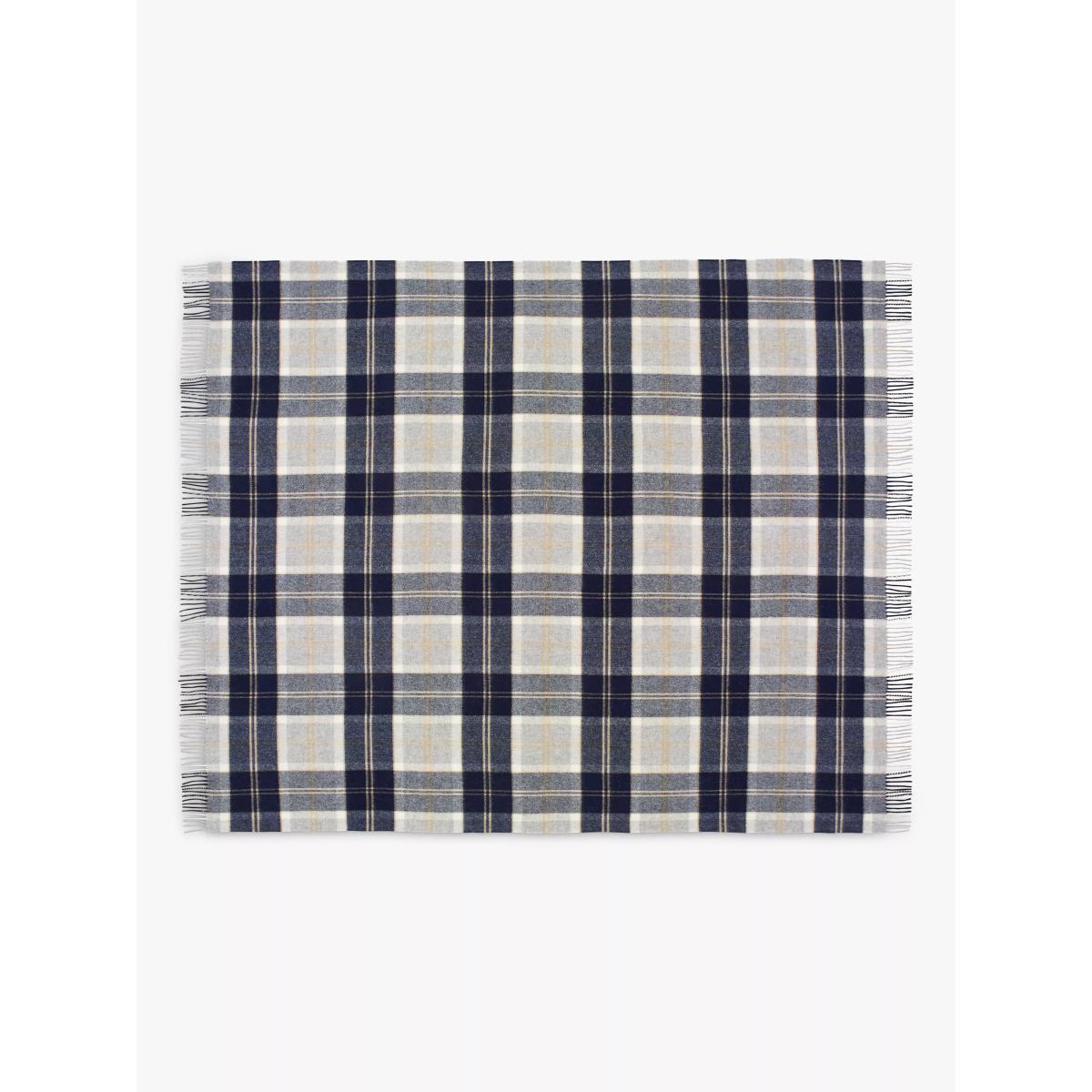 Bronte by Moon Bannockbane Tartan Merino Wool Throw, Multi – image 2
