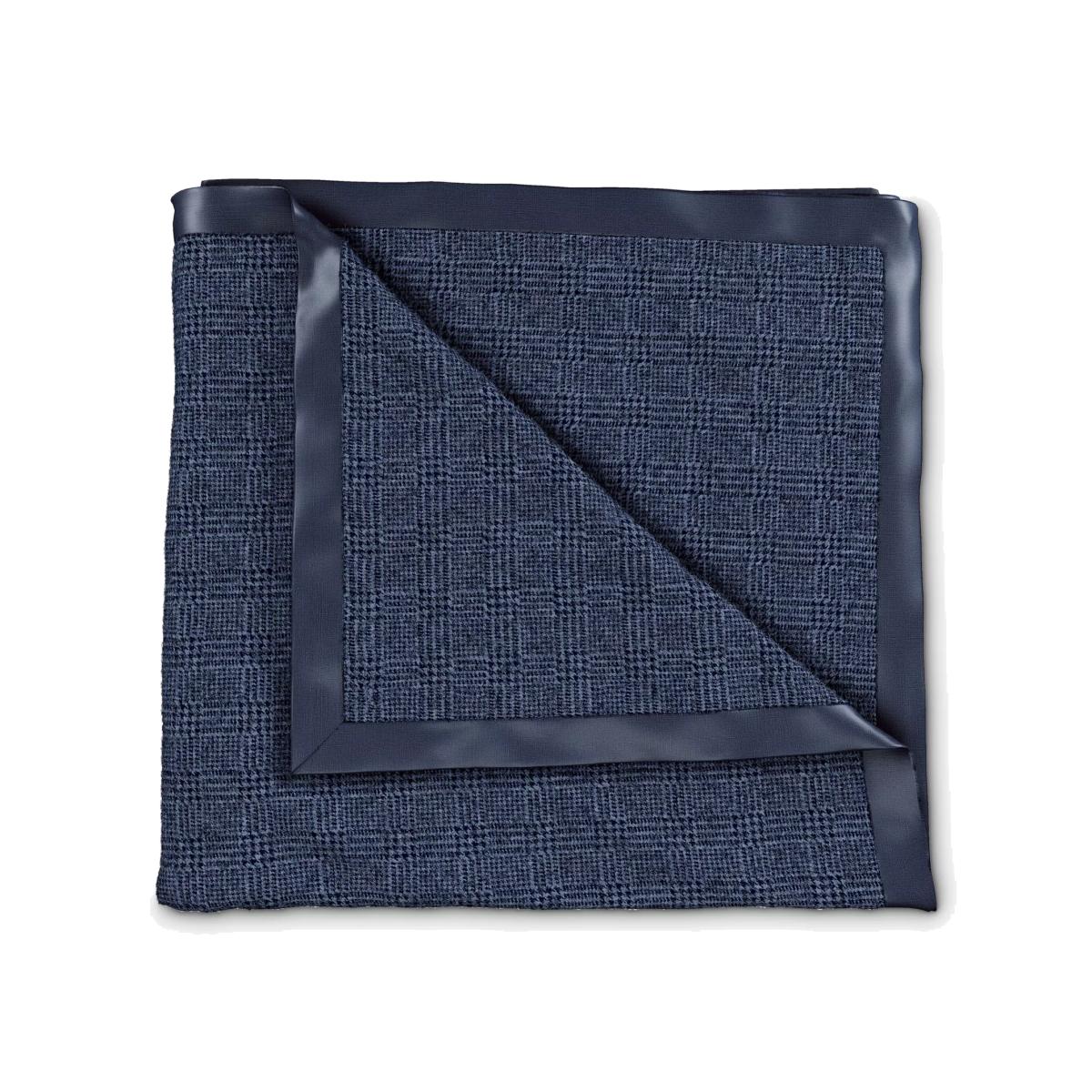 Bedeck of Belfast Freya Wool Throw, Midnight Blue – image 1