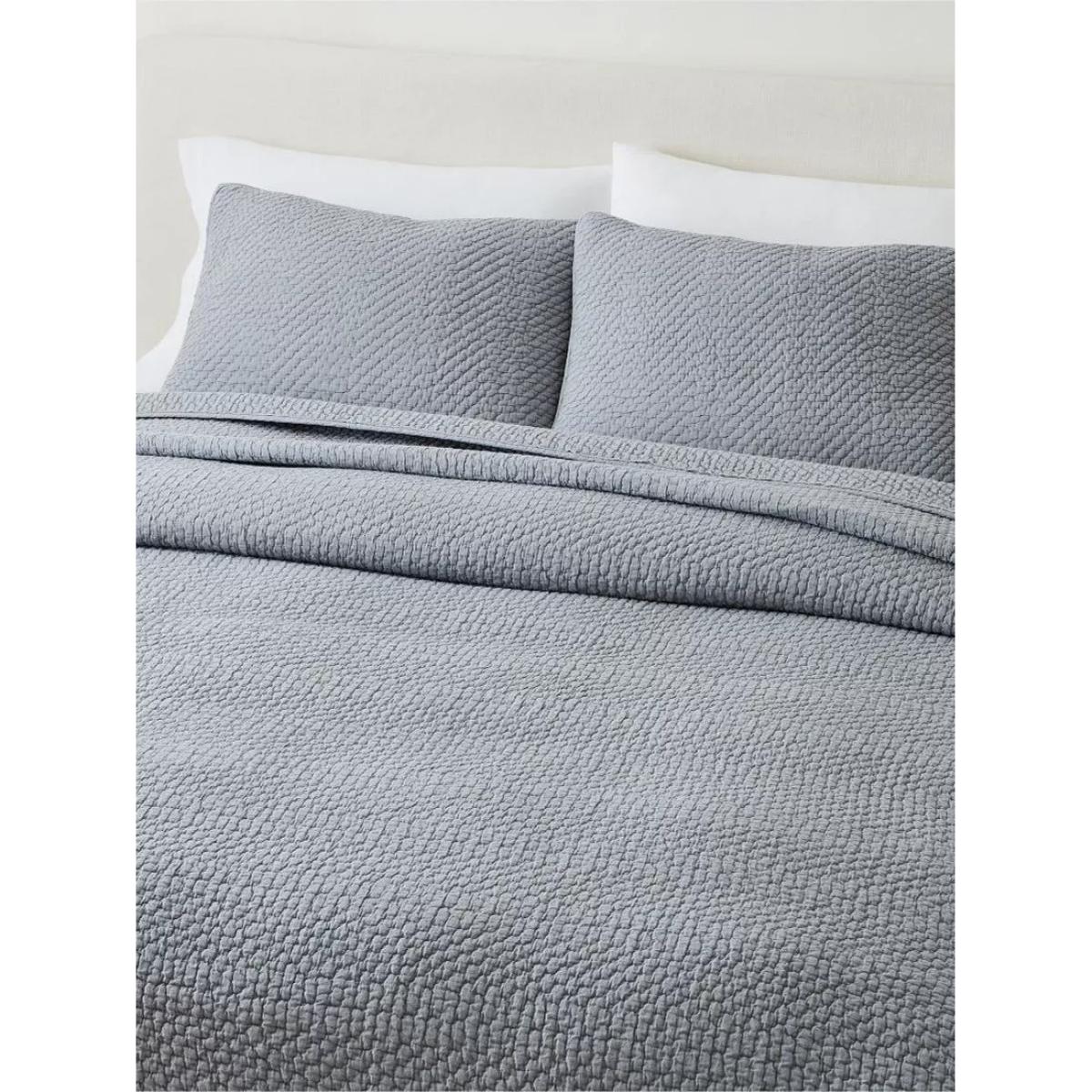 west elm Reflections Cotton Matelasse Bedspread, Super King – image 2