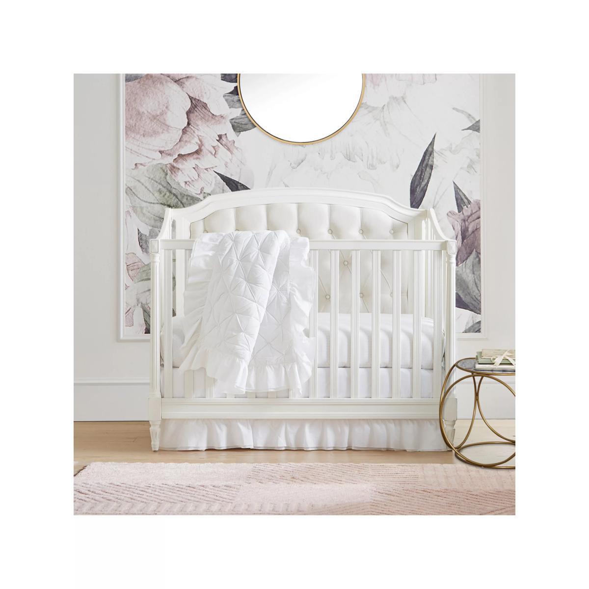 Pottery Barn Kids Sadie Ruffle Toddler Bed Quilt – image 3