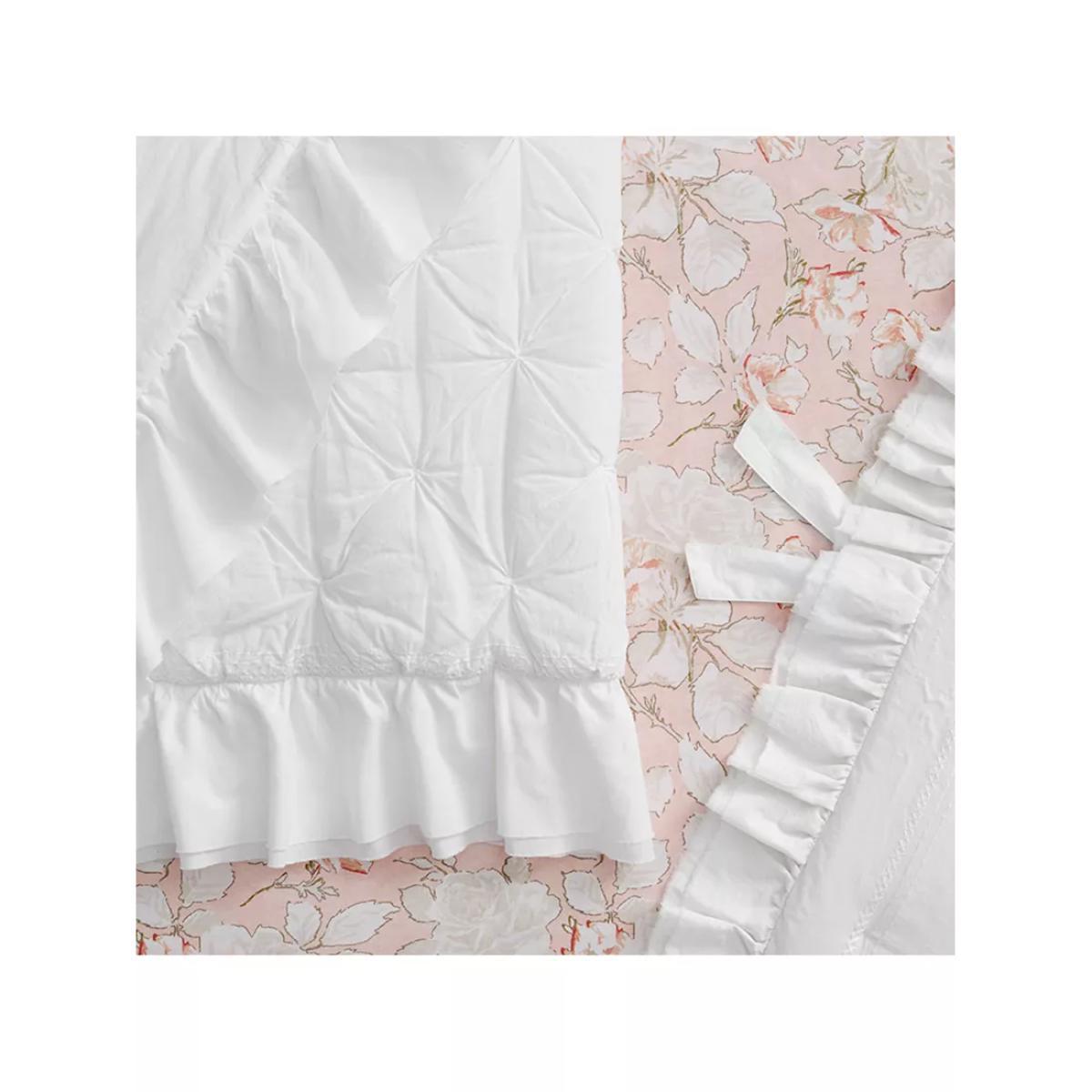 Pottery Barn Kids Sadie Ruffle Toddler Bed Quilt – image 6
