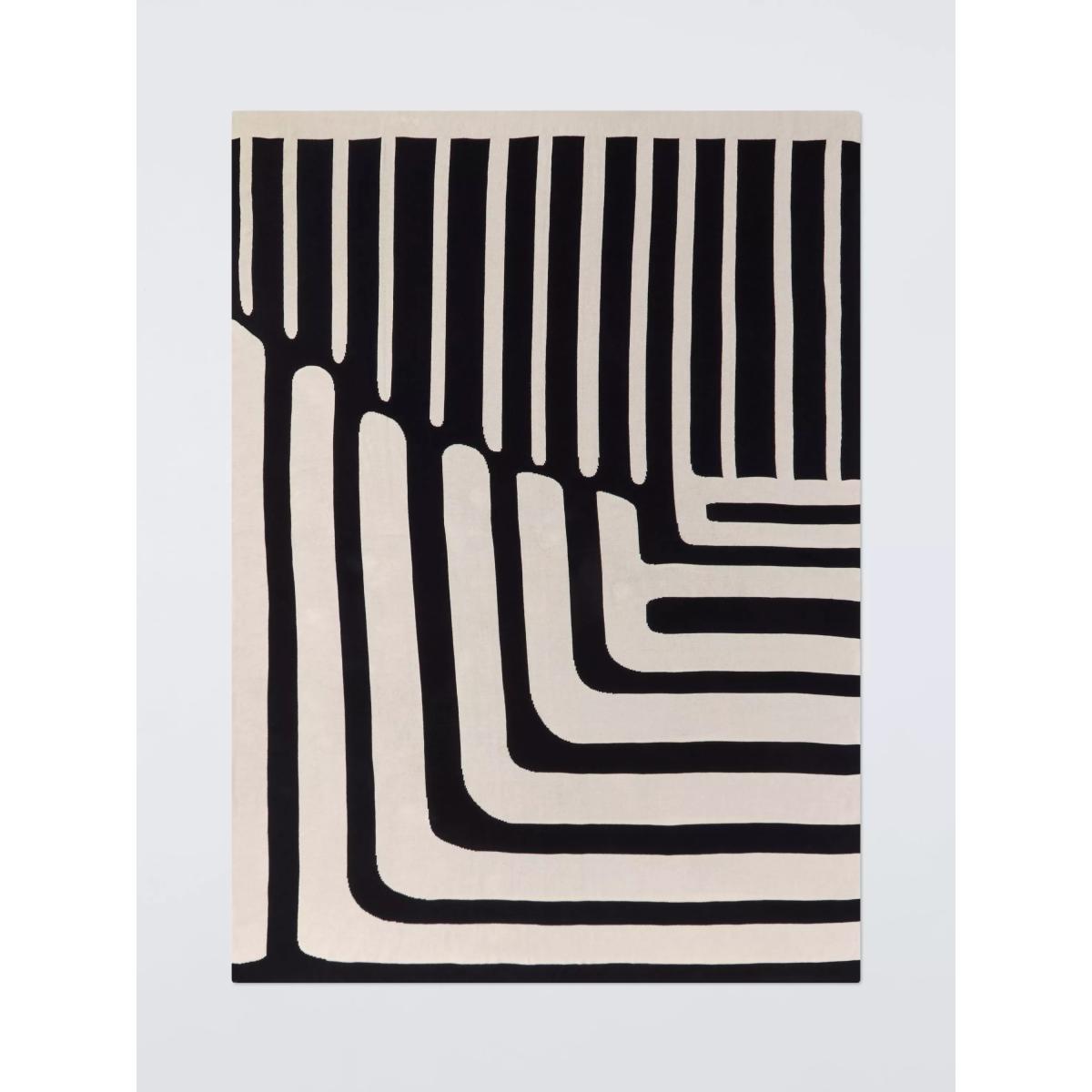 John Lewis x John Cooper Tarn Geo Throw, Monochrome – image 2