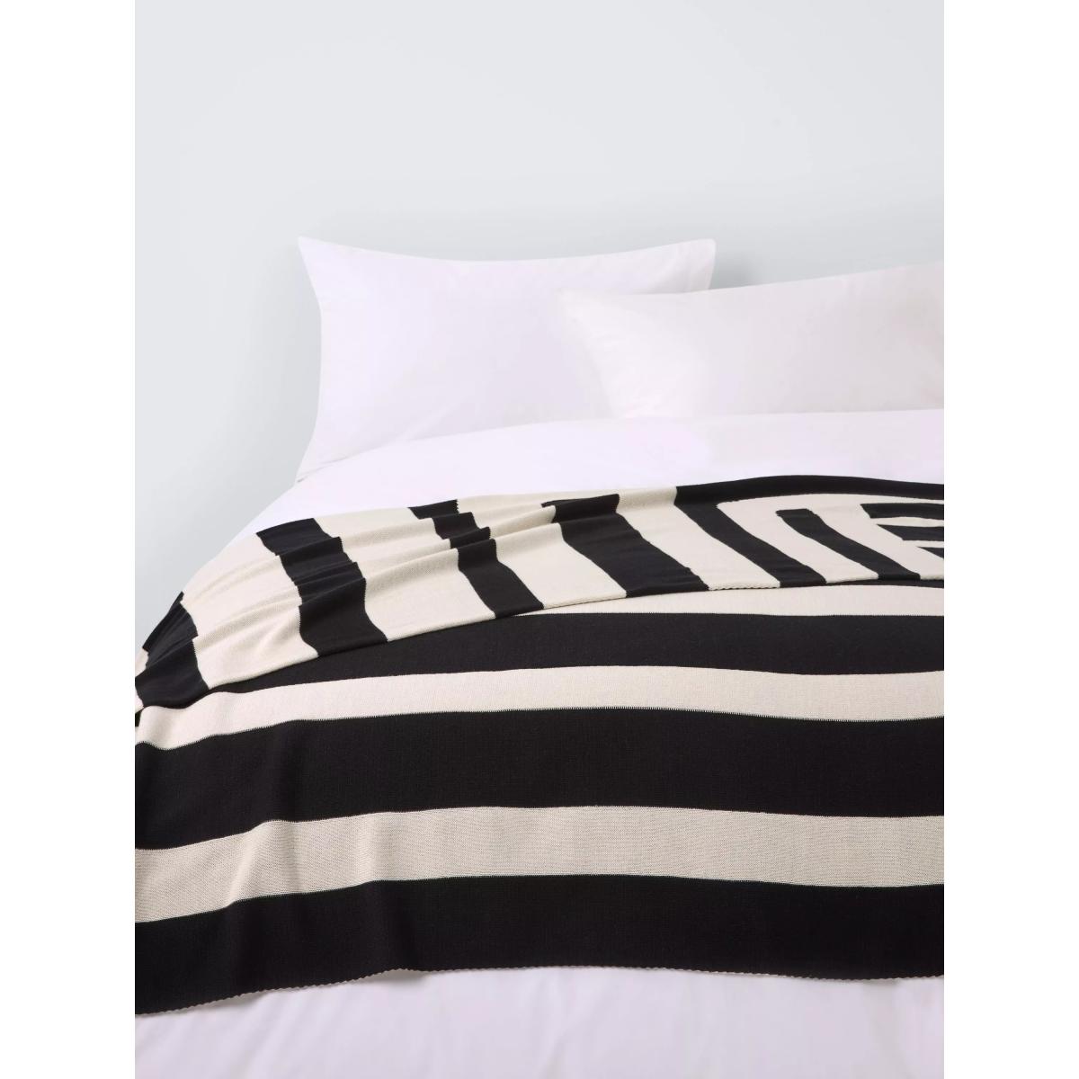 John Lewis x John Cooper Tarn Geo Throw, Monochrome – image 4