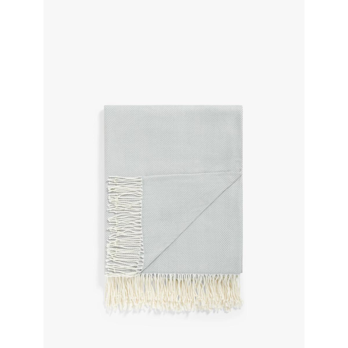 John Lewis ANYDAY Herringbone Throw – image 5