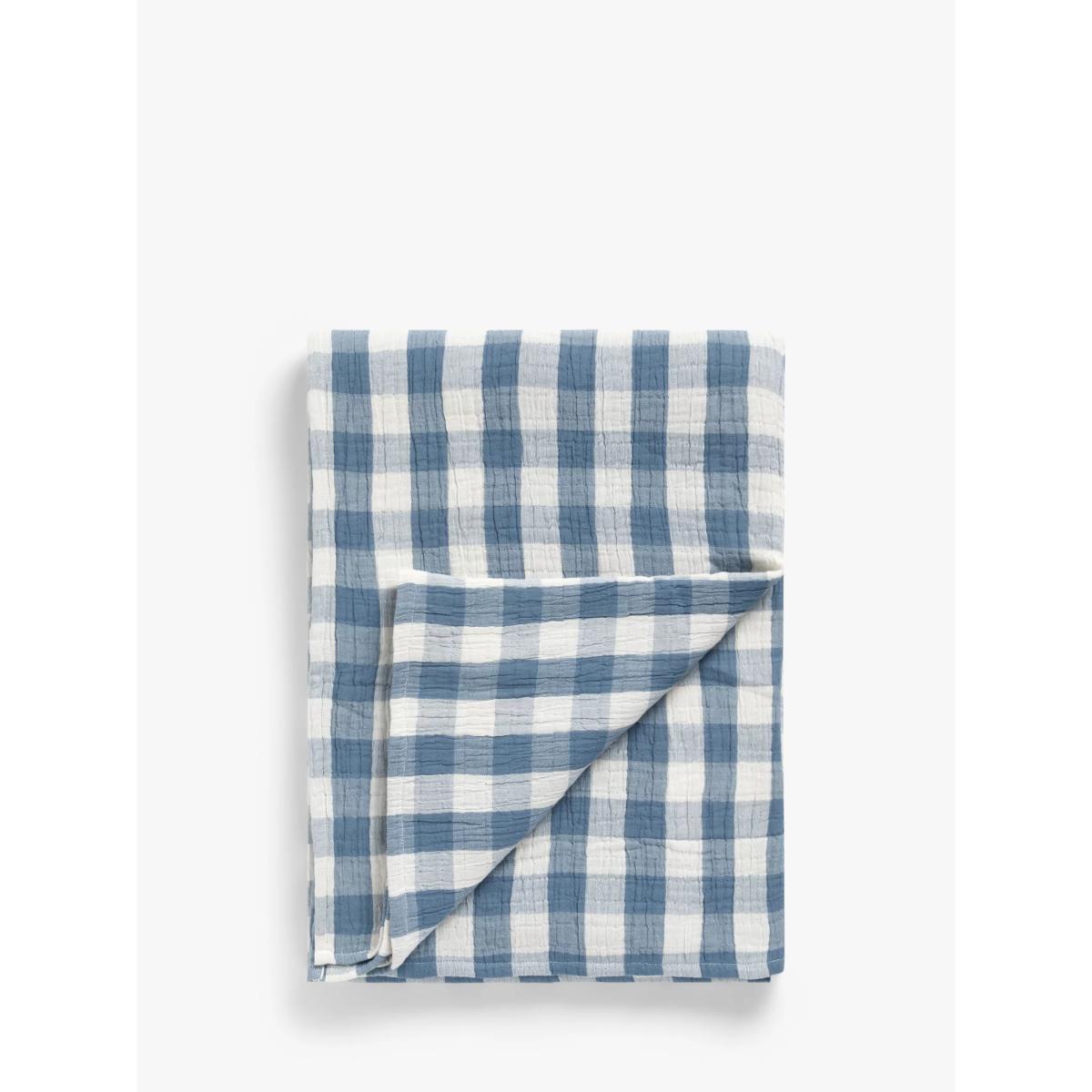 John Lewis ANYDAY Gingham Throw – image 2