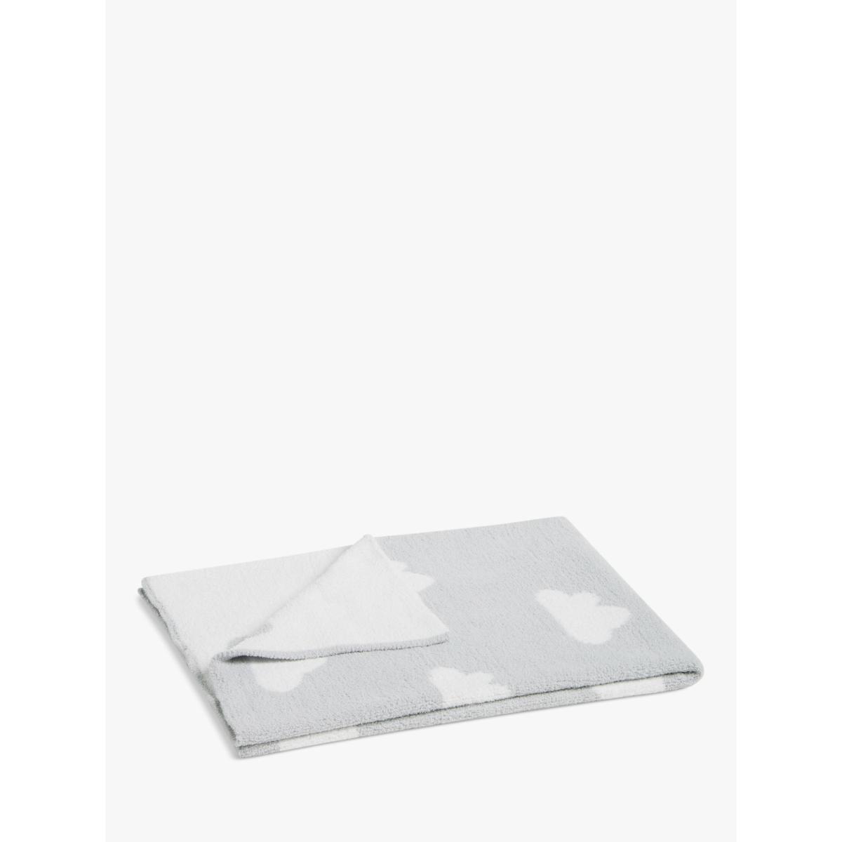 ANYDAY John Lewis & Partners Cloud Print Chenille Blanket, 100 x 75cm – image 3