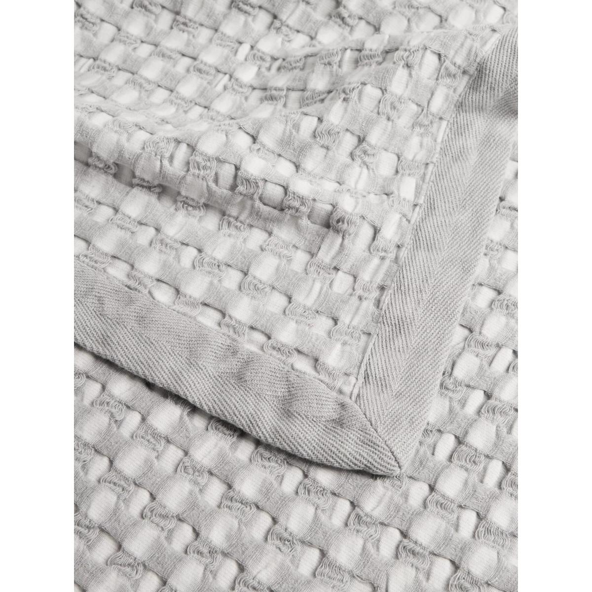 John Lewis Soft Chunky Waffle Throw, Grey – image 3