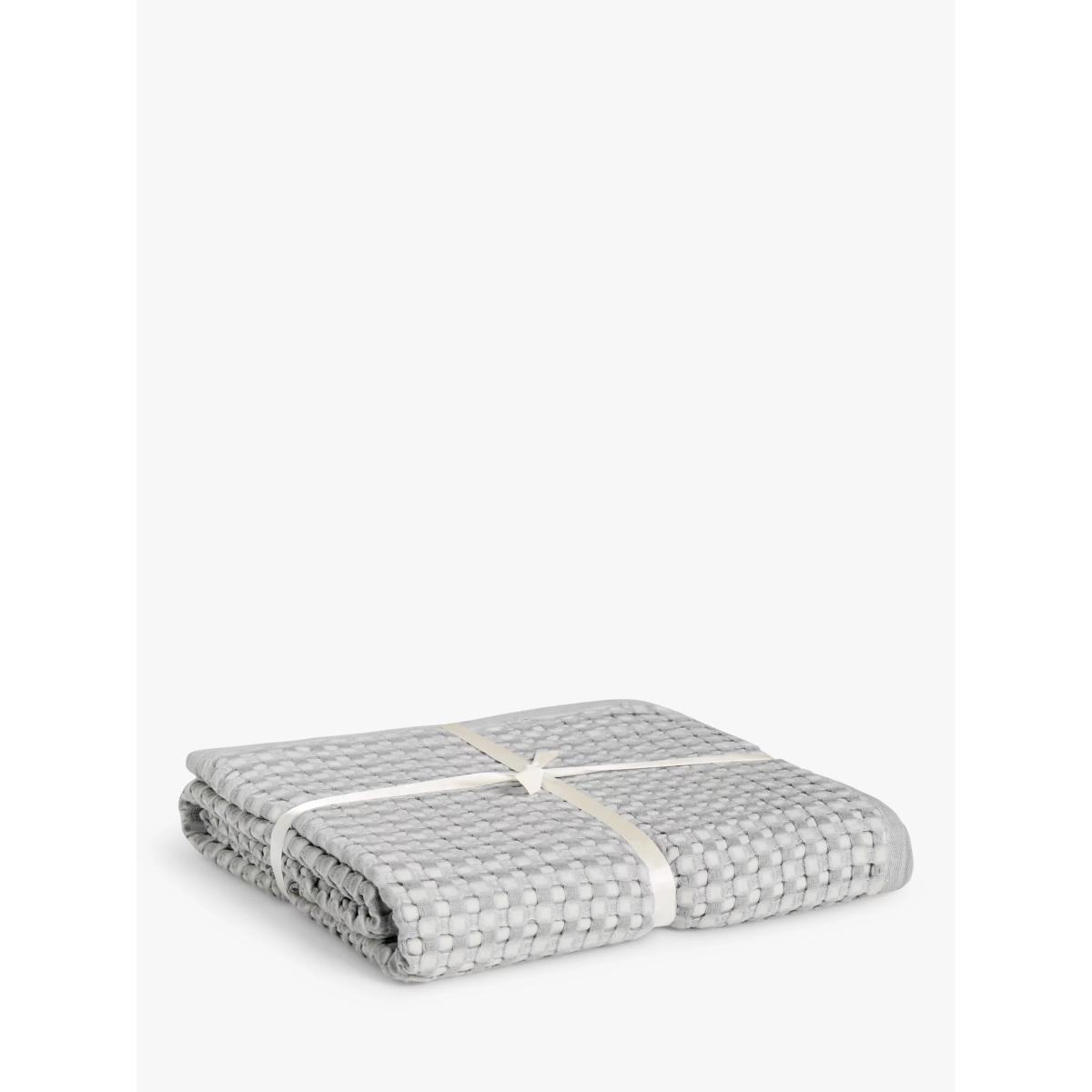 John Lewis Soft Chunky Waffle Throw, Grey – image 5
