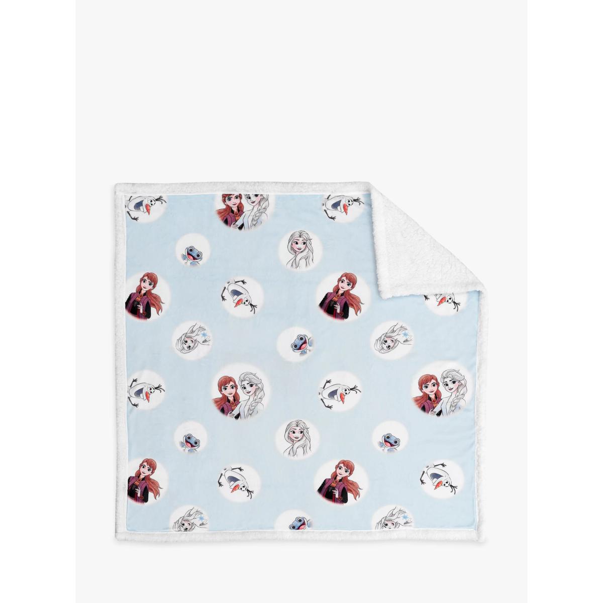 Disney Frozen Sherpa Fleece Throw – image 2