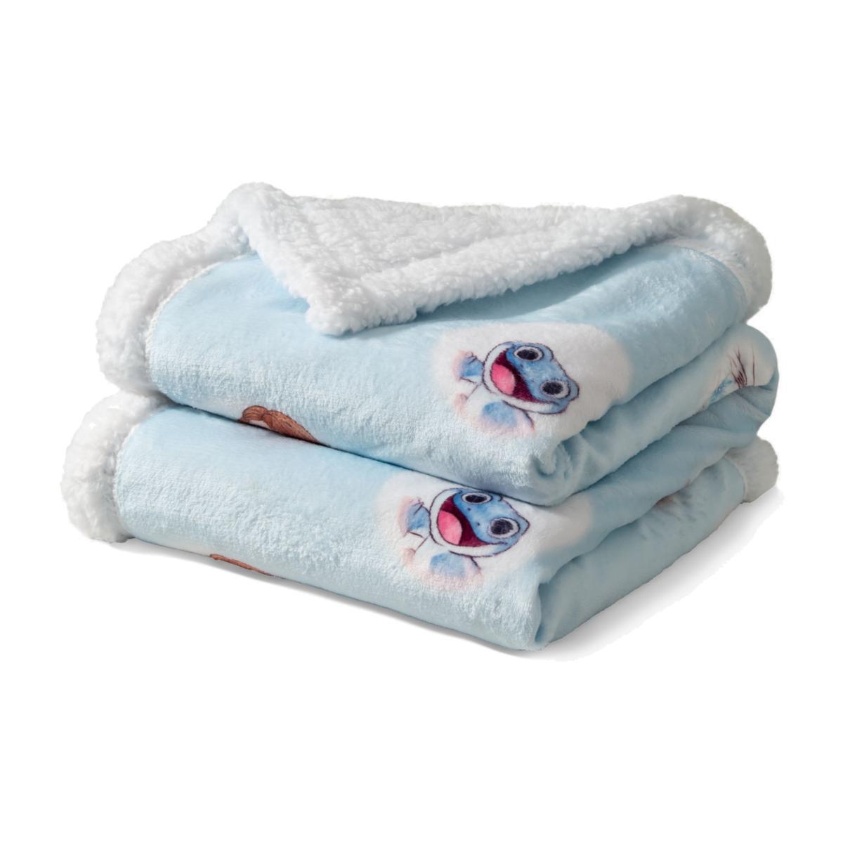 Disney Frozen Sherpa Fleece Throw – image 1