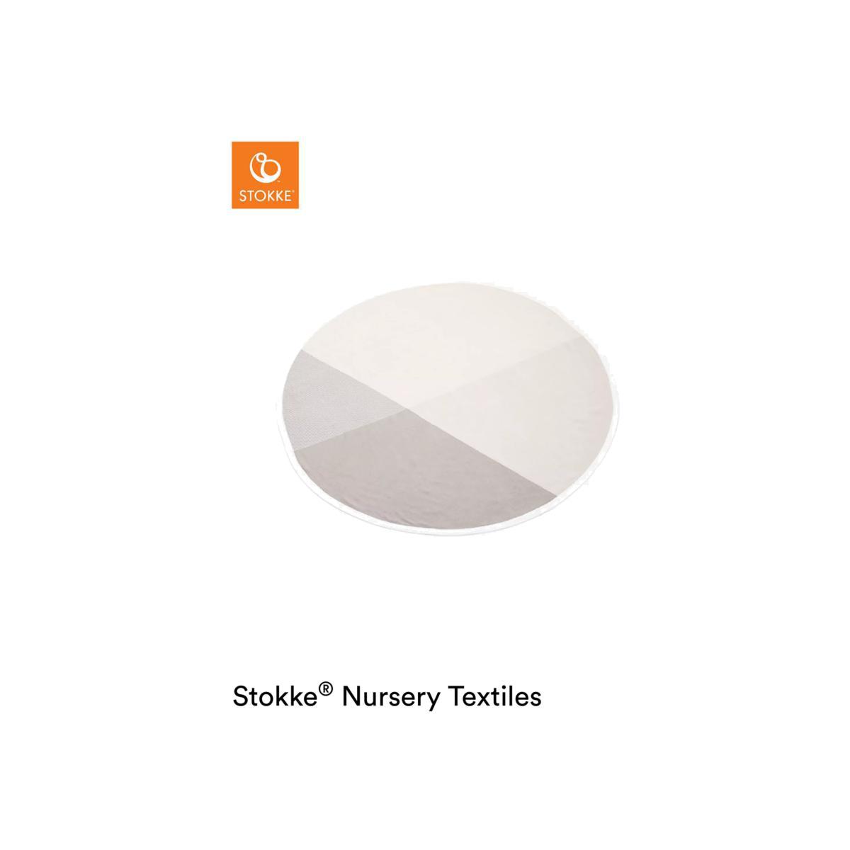 Stokke Circular Organic Cotton Knit Blanket, Beige – image 1