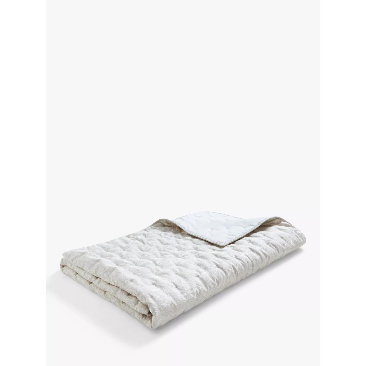 John Lewis Marble Quilted Bedspread, Natural – image 4