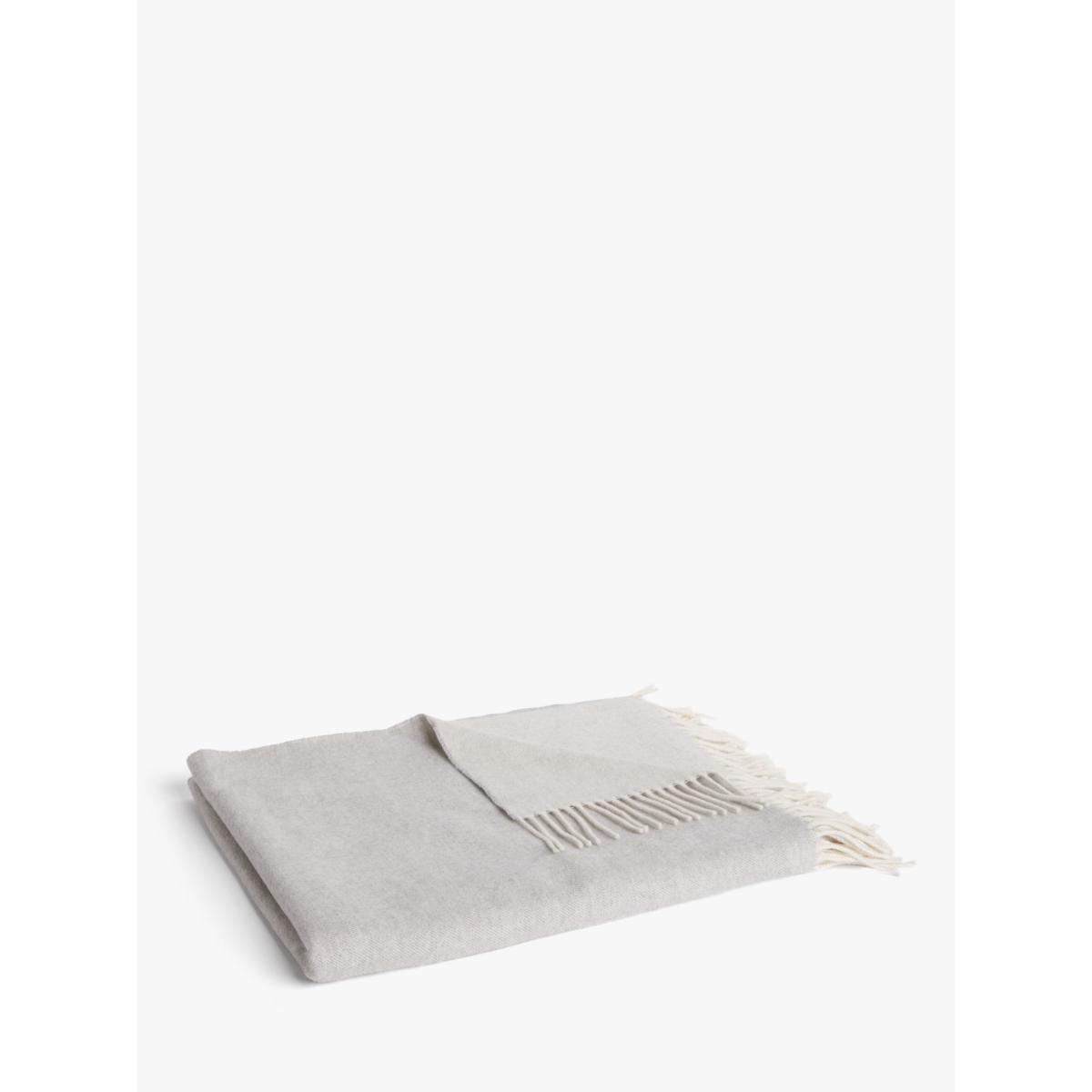John Lewis & Partners Connie Throw, Grey – image 5