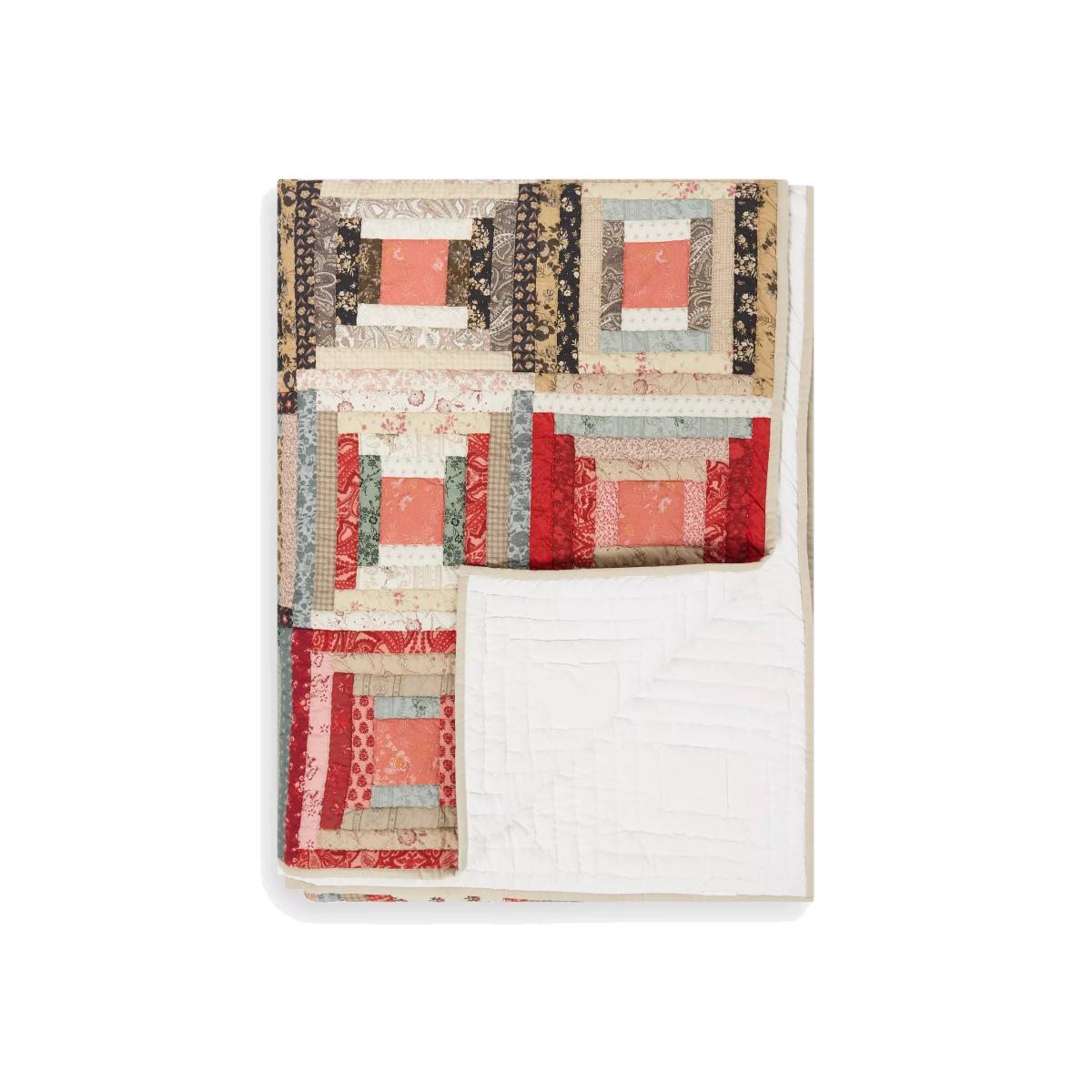 John Lewis Meribel Quilted Patchwork Bedspread, Multi – image 1