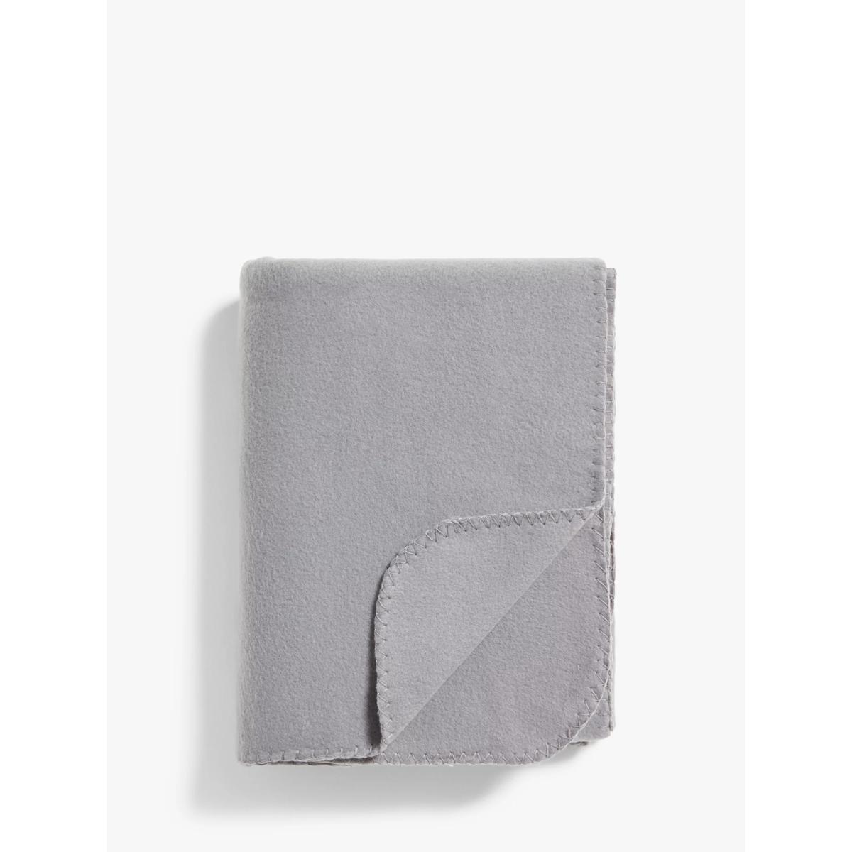 ANYDAY John Lewis & Partners Basic Fleece Throw – image 3