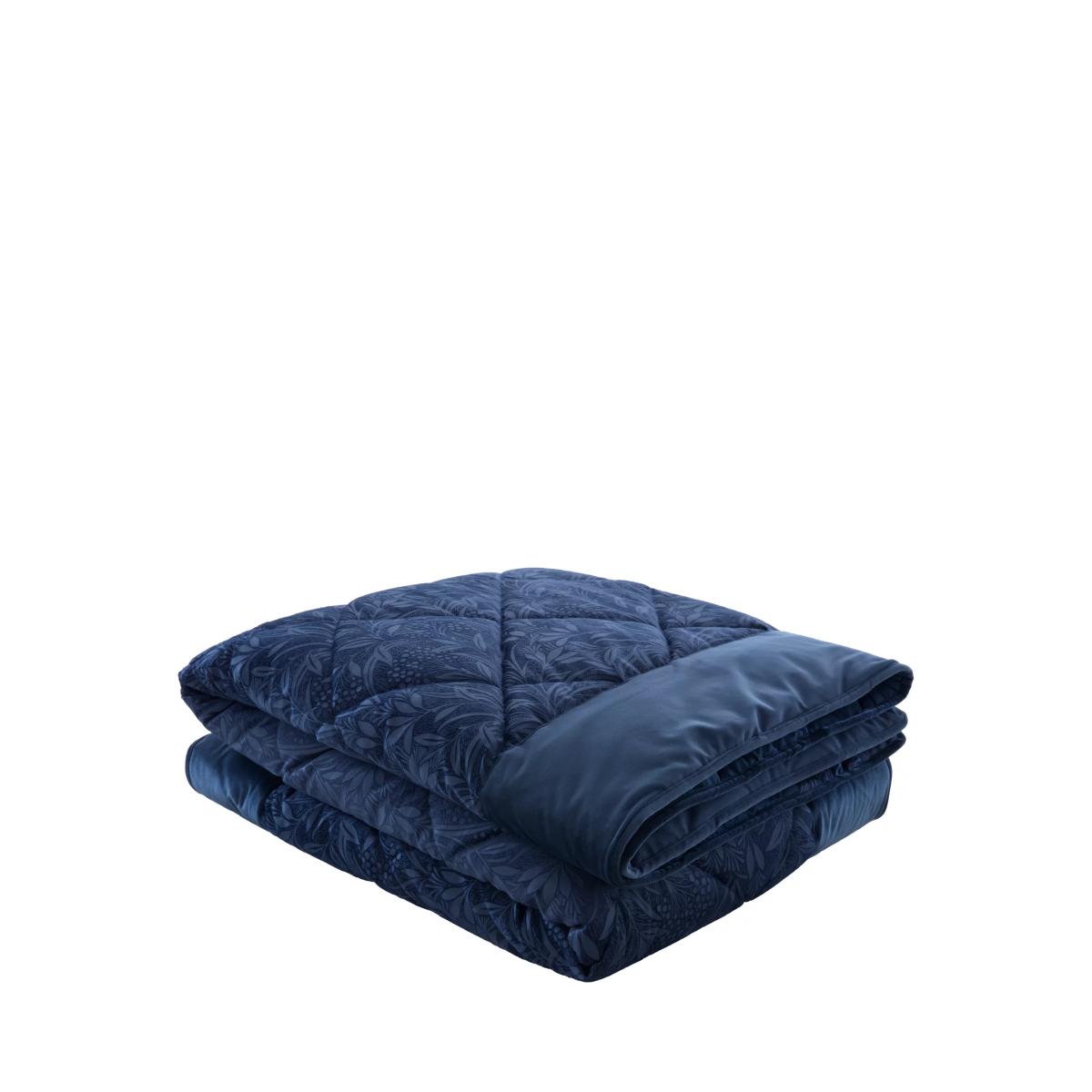 Laura Ashley Barley Quilted Bedspread, Navy – image 4