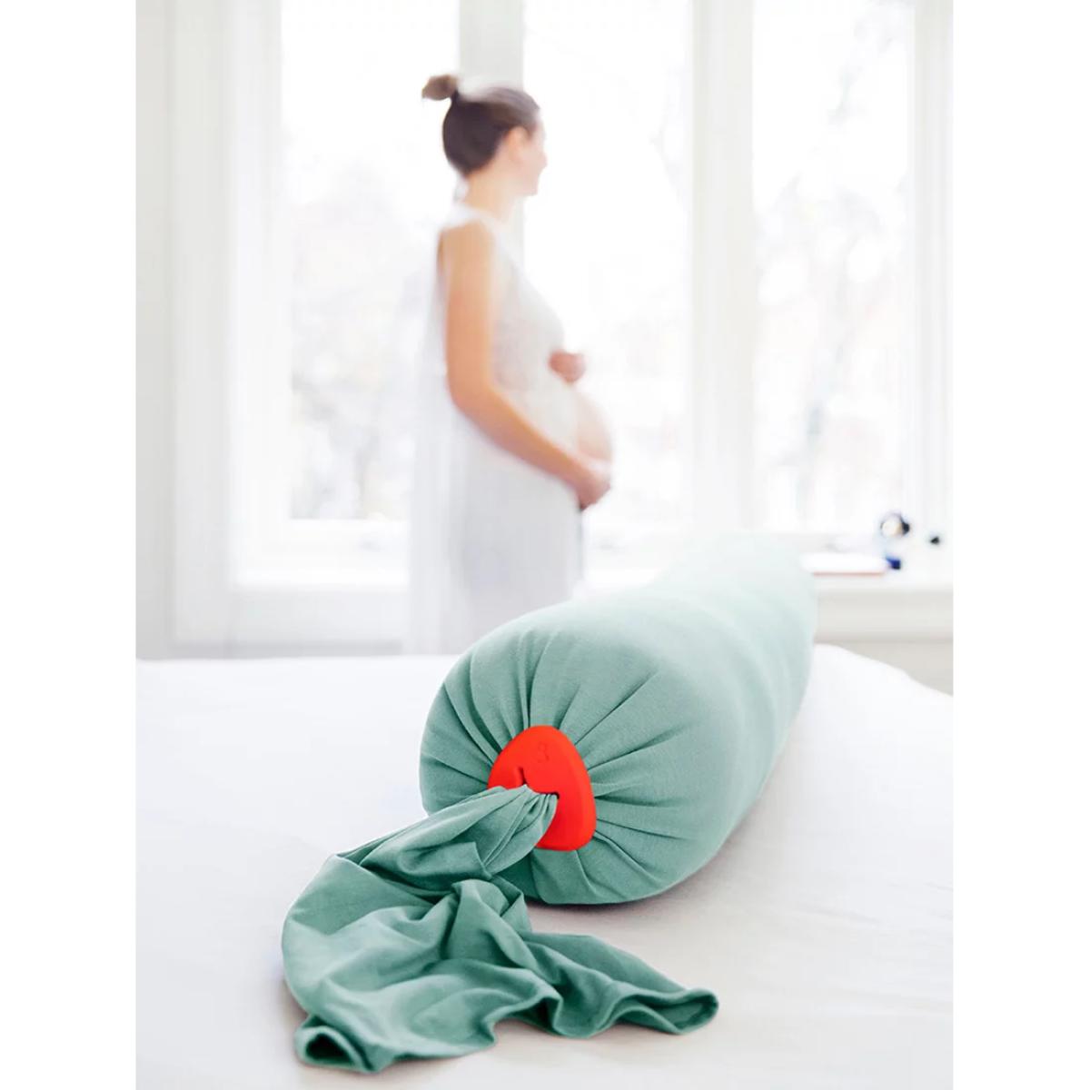 bbhugme Pregnancy Pillow, Light Green – image 3