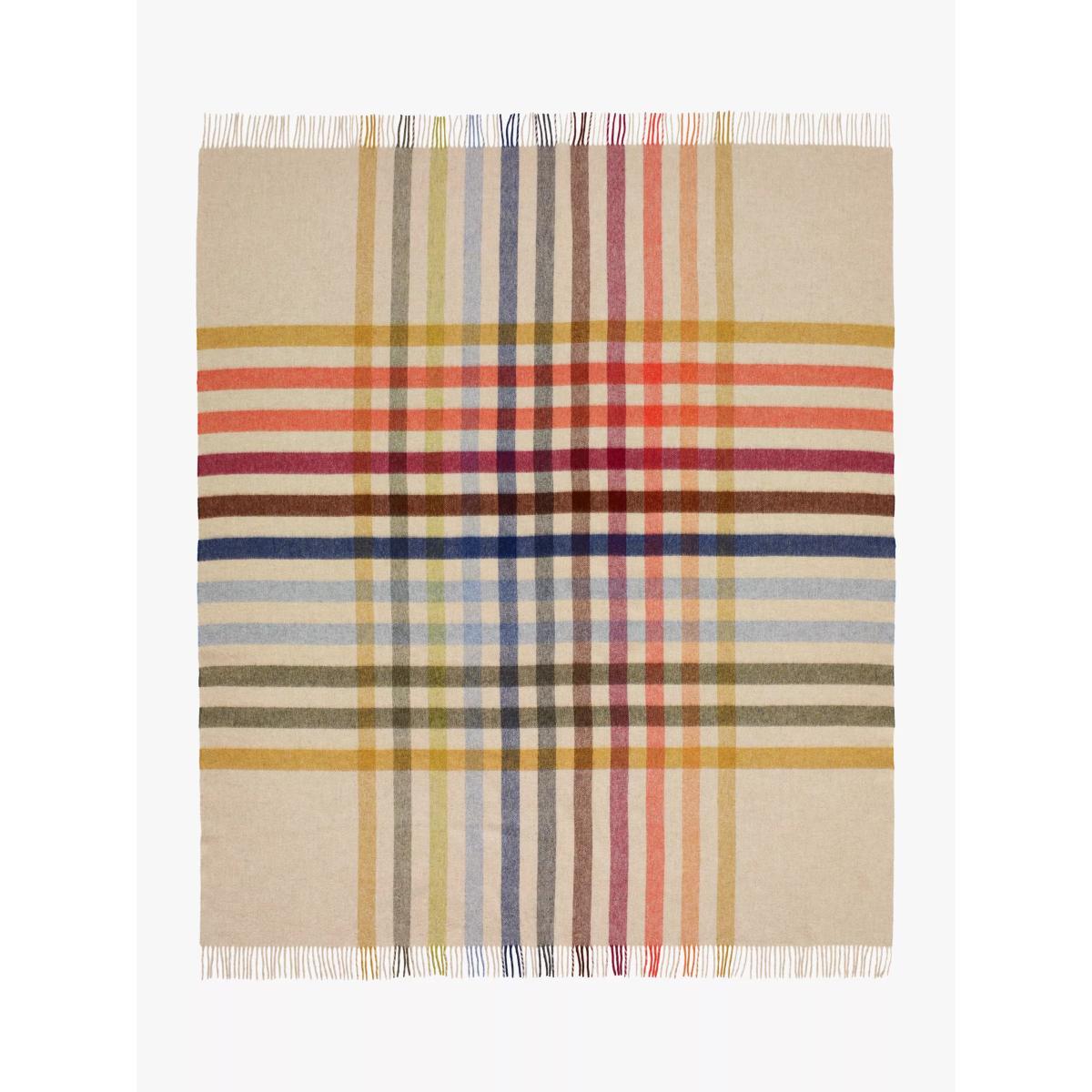 Bronte by Moon Henley Throw, Beige/Multi – image 2