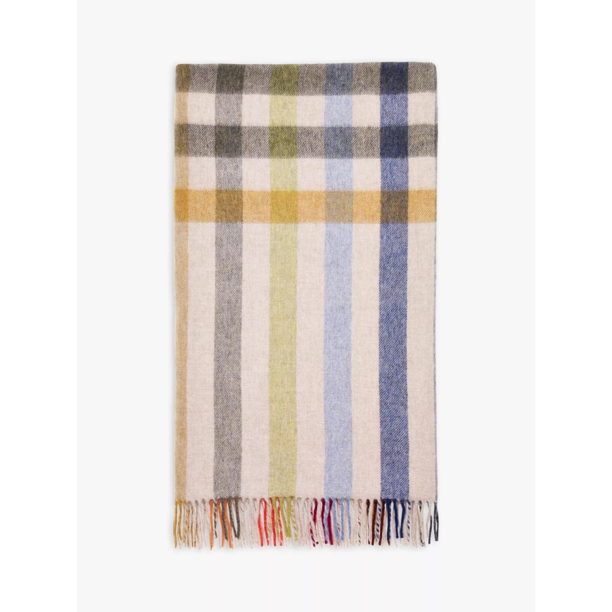 Bronte by Moon Henley Throw, Beige/Multi – image 3