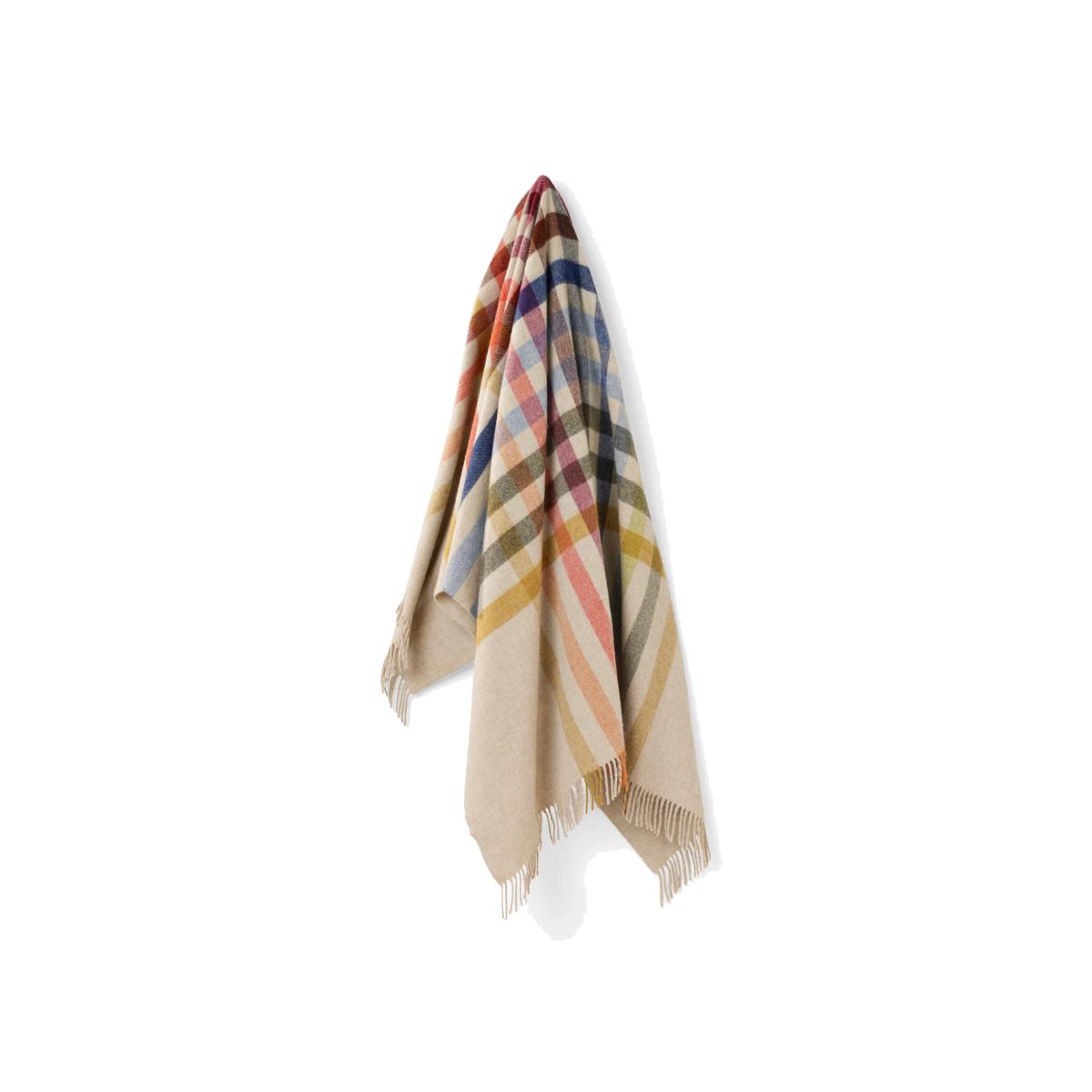 Bronte by Moon Henley Throw, Beige/Multi – image 1