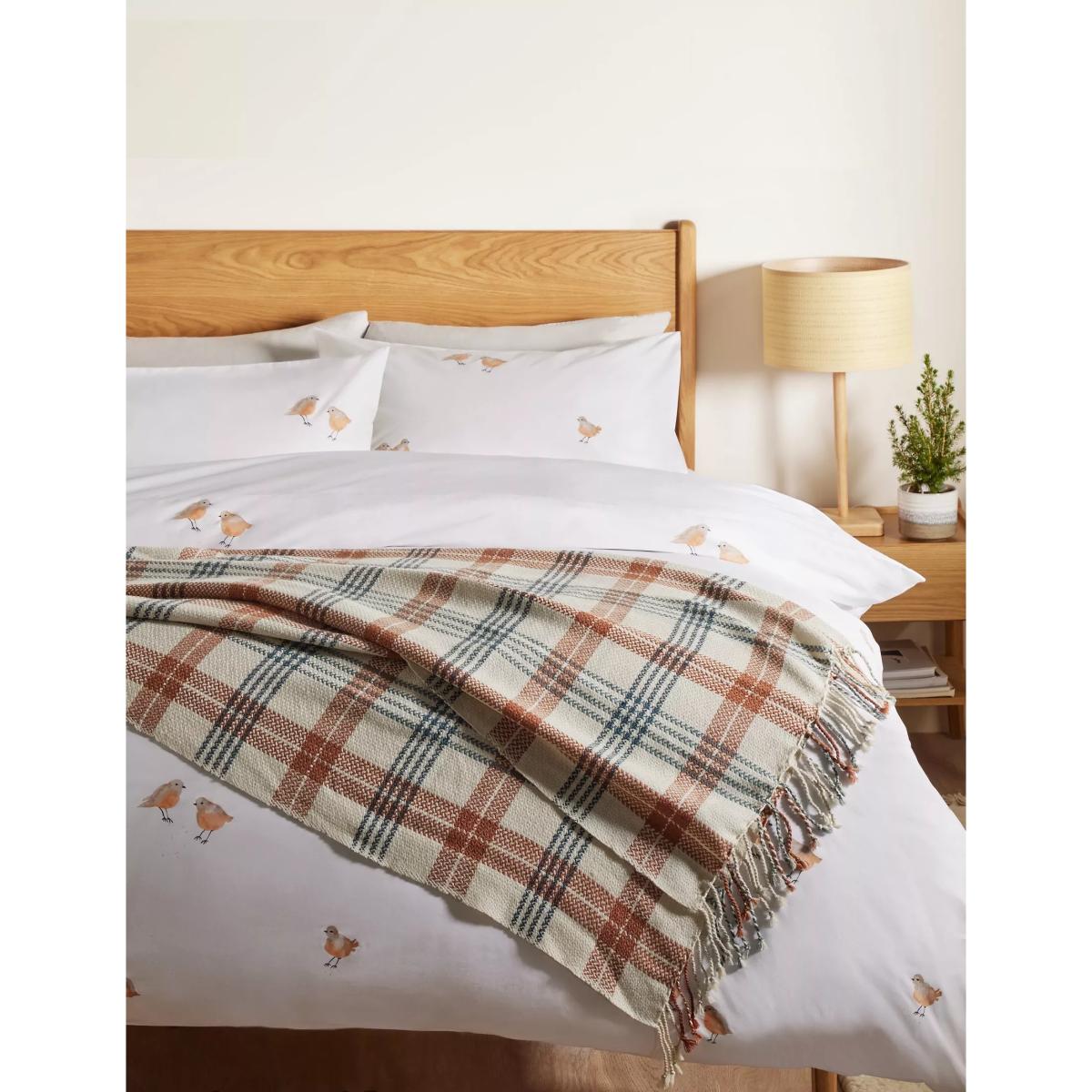 John Lewis Porth Check Throw – image 2