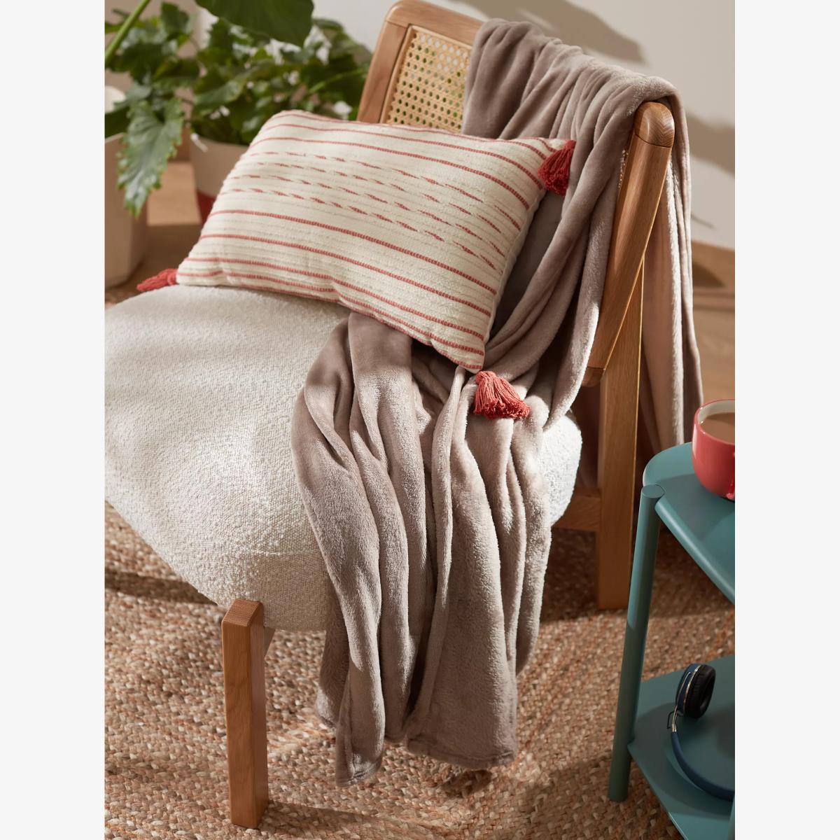 John Lewis ANYDAY Fleece Throw – image 1