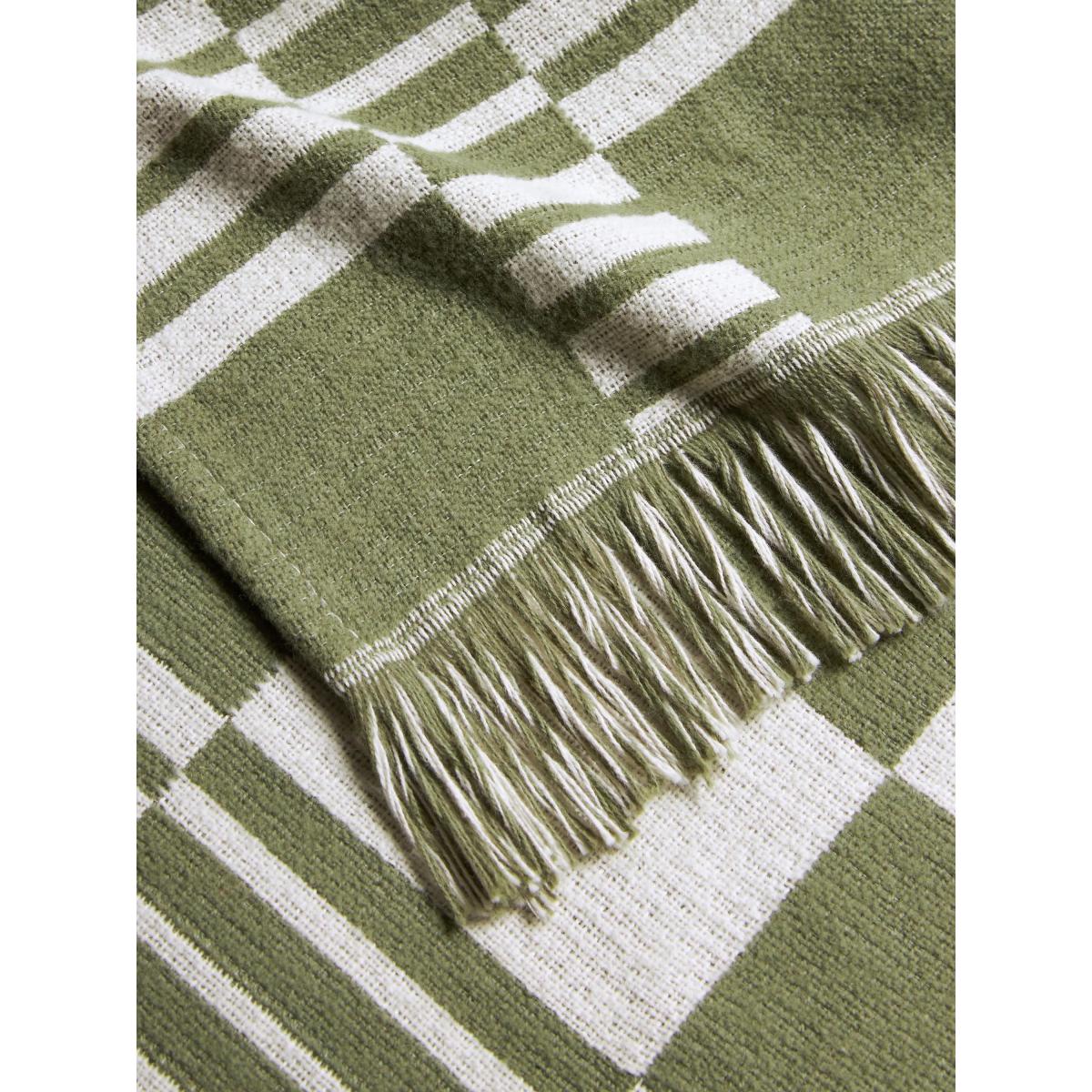 John Lewis Abstract Check Throw – image 3