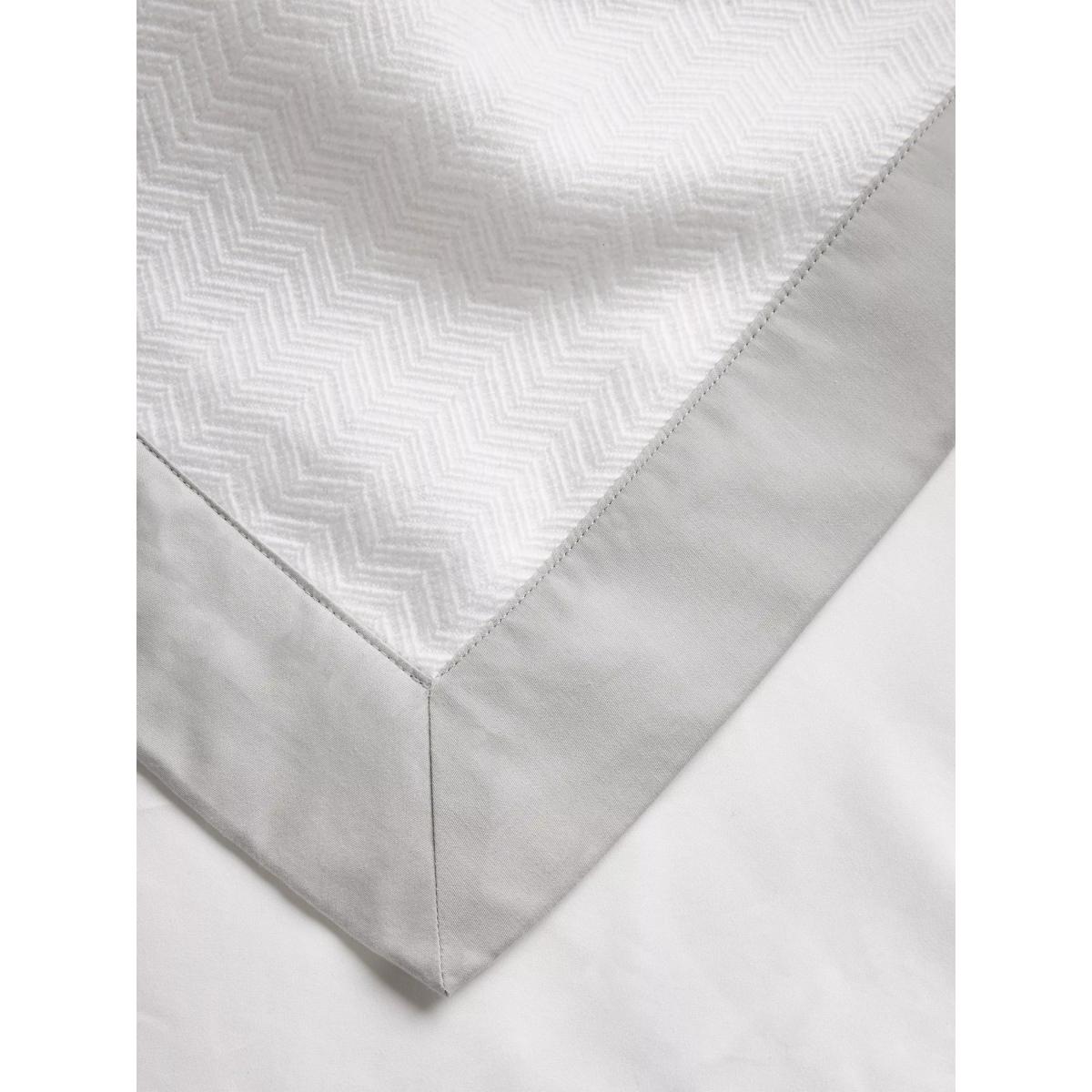 John Lewis Padova Border Bedspread, Cool Grey – image 3