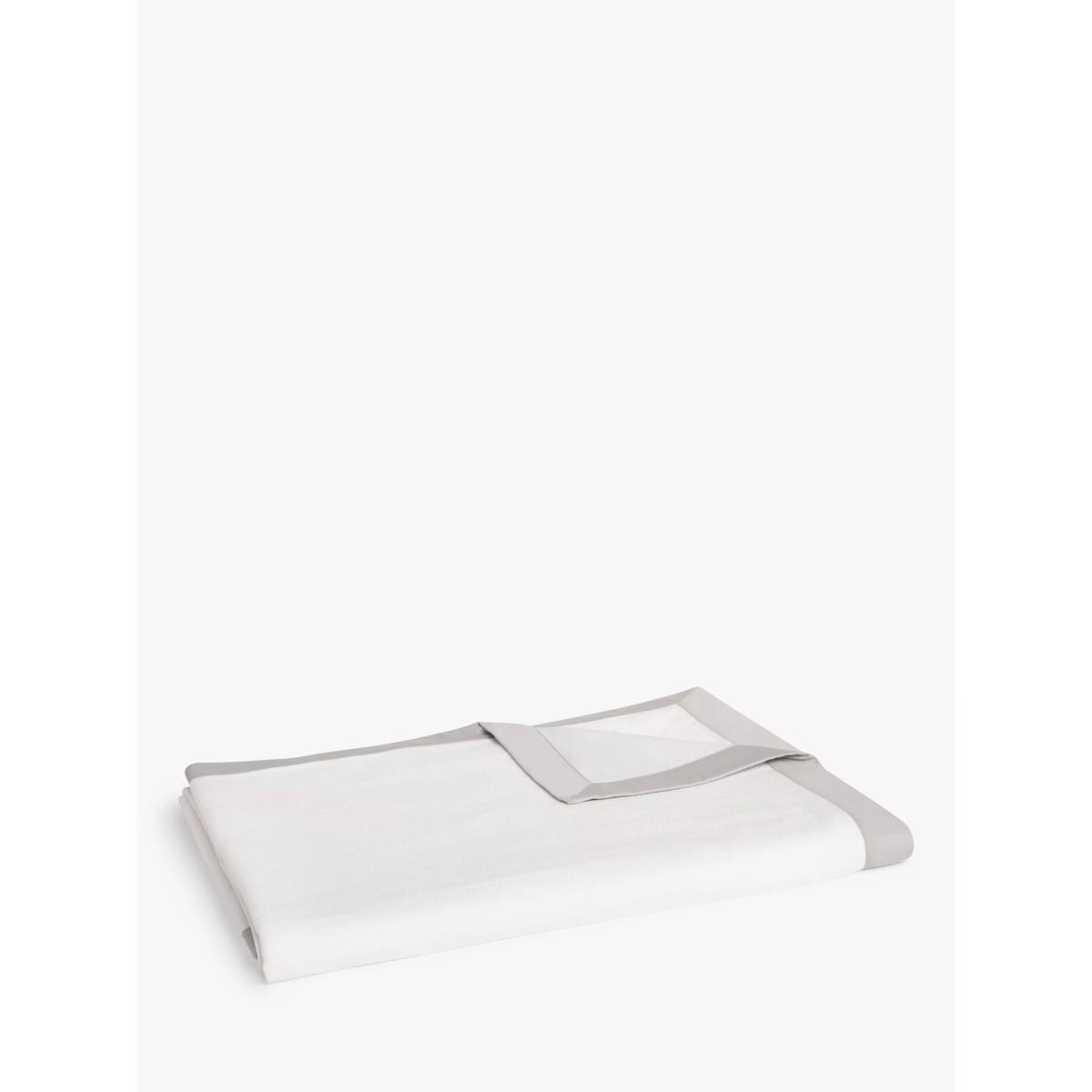 John Lewis Padova Border Bedspread, Cool Grey – image 4