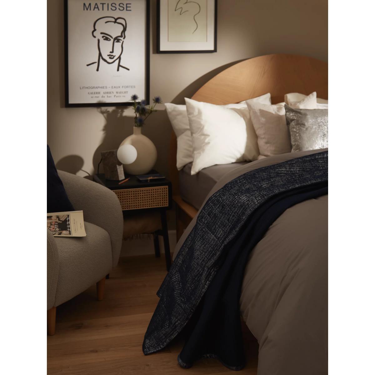 ANYDAY John Lewis & Partners Boutique Bedspread, Blue – image 2