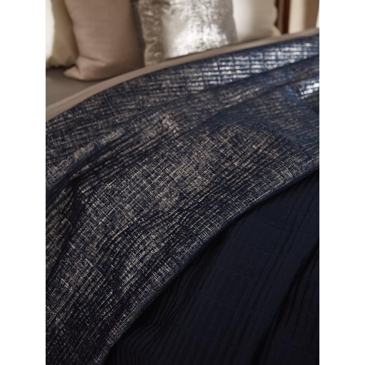 ANYDAY John Lewis & Partners Boutique Bedspread, Blue – image 3