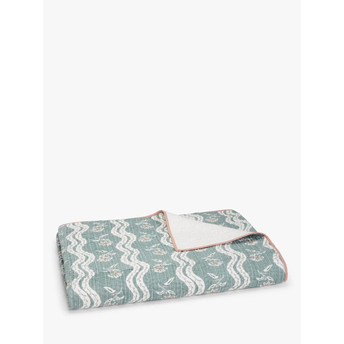 John Lewis & Partners Frances Quilted Bedspread, Multi – image 3