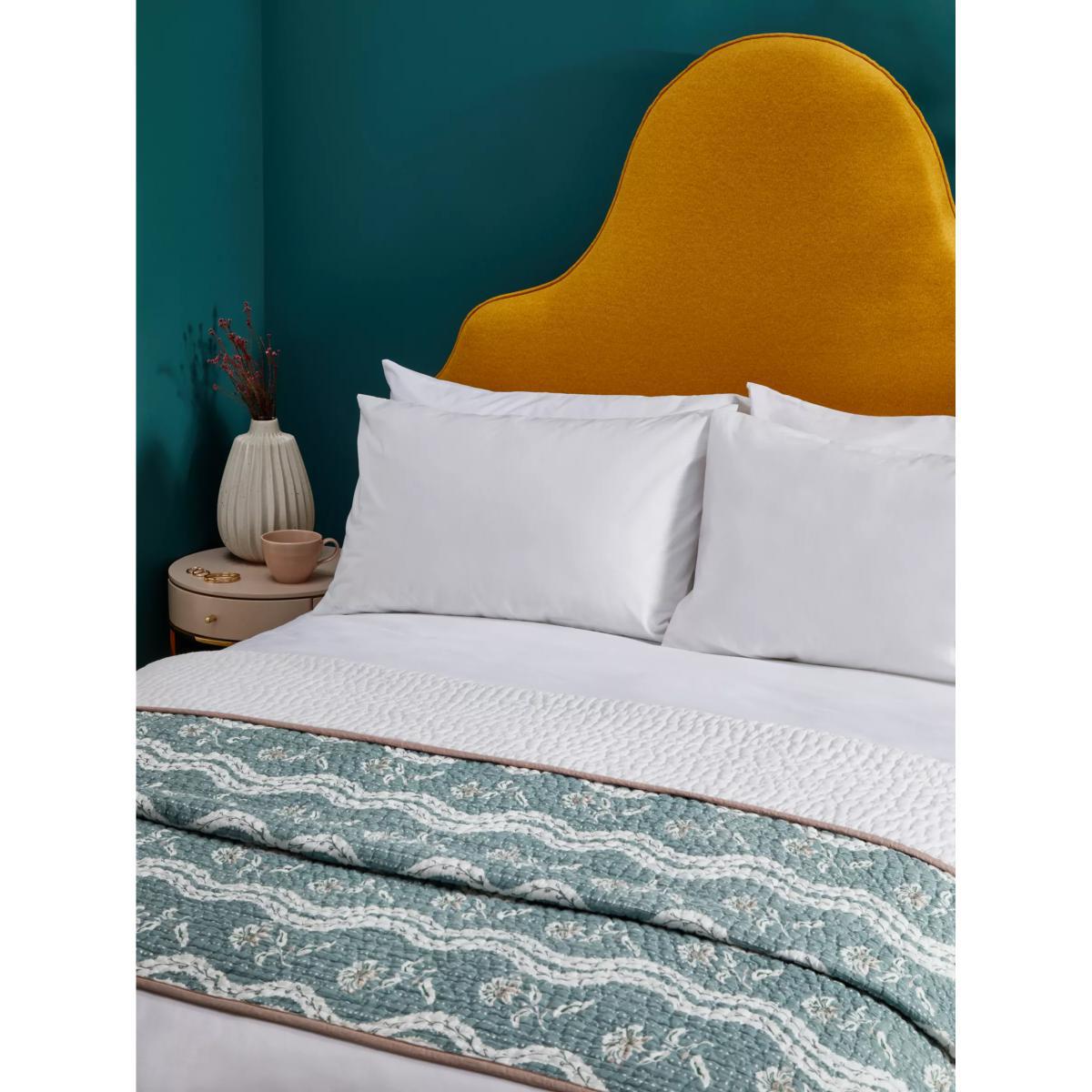 John Lewis & Partners Frances Quilted Bedspread, Multi – image 4