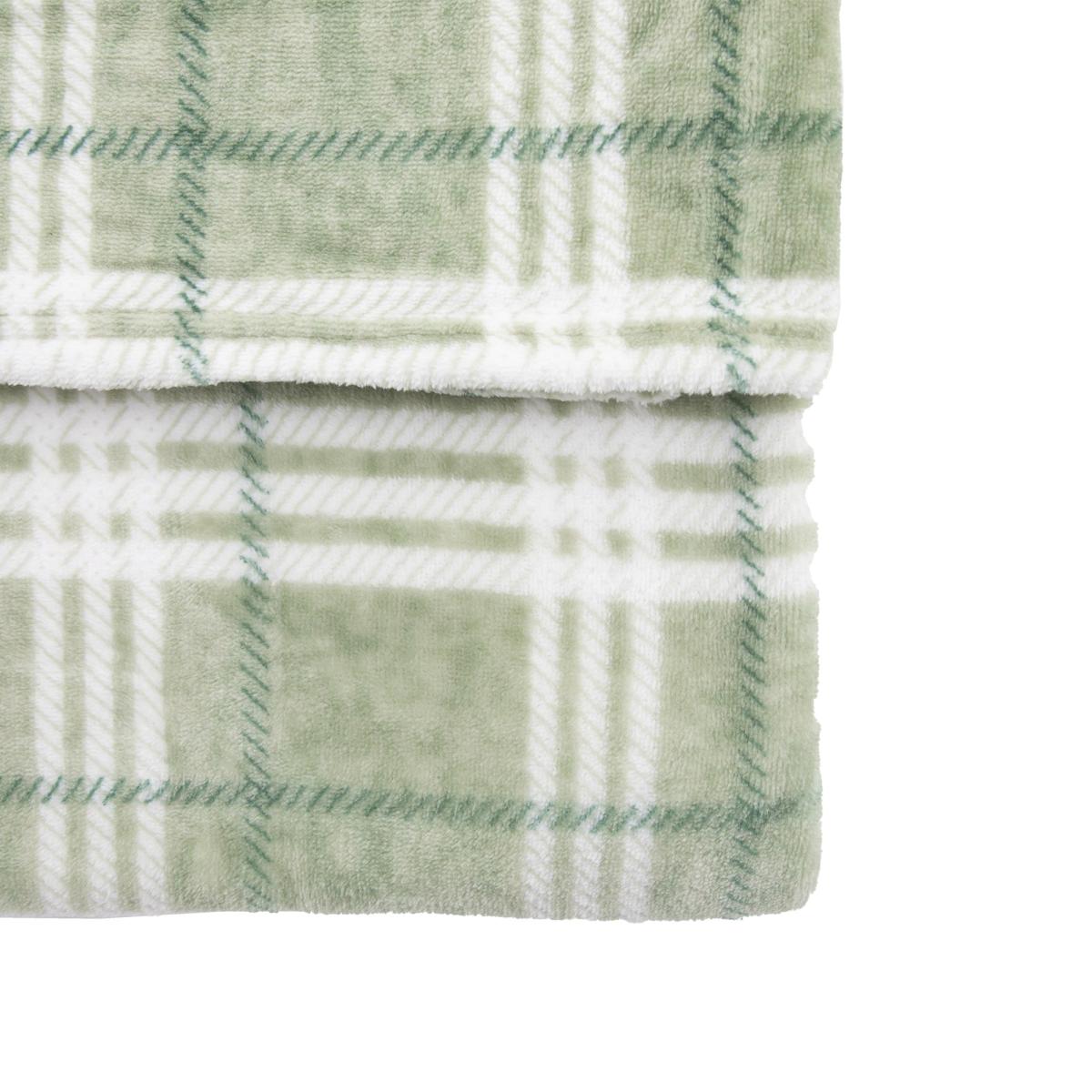Checkmate Rolled Fleece - Sage – image 6