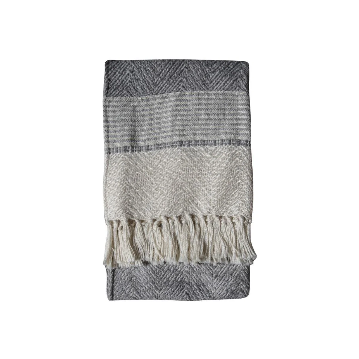 Pet Chevron Throw - Grey