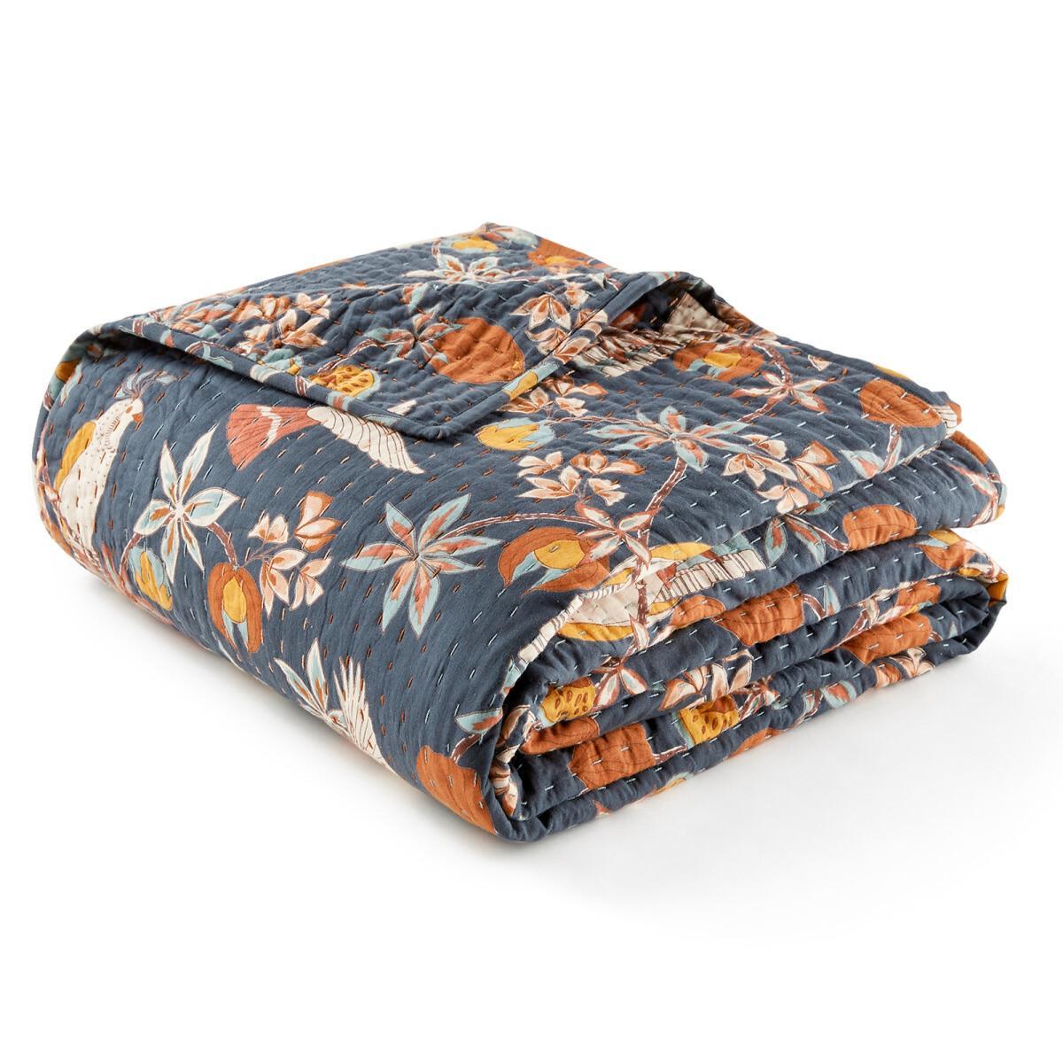 Letti Printed Cotton Voile Kantha Quilt – image 2