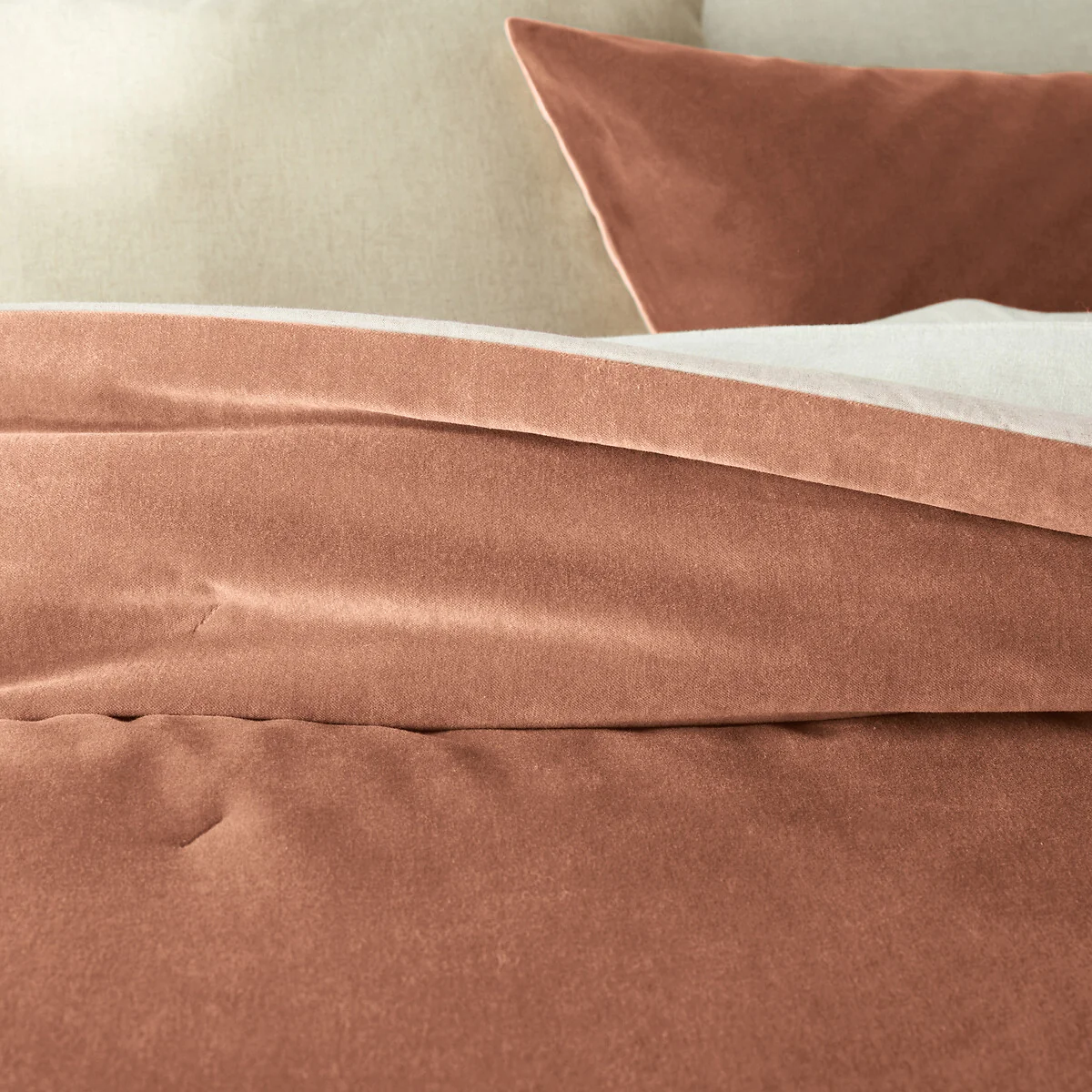 Velvet Quilted Cotton Velvet Bedspread – image 2
